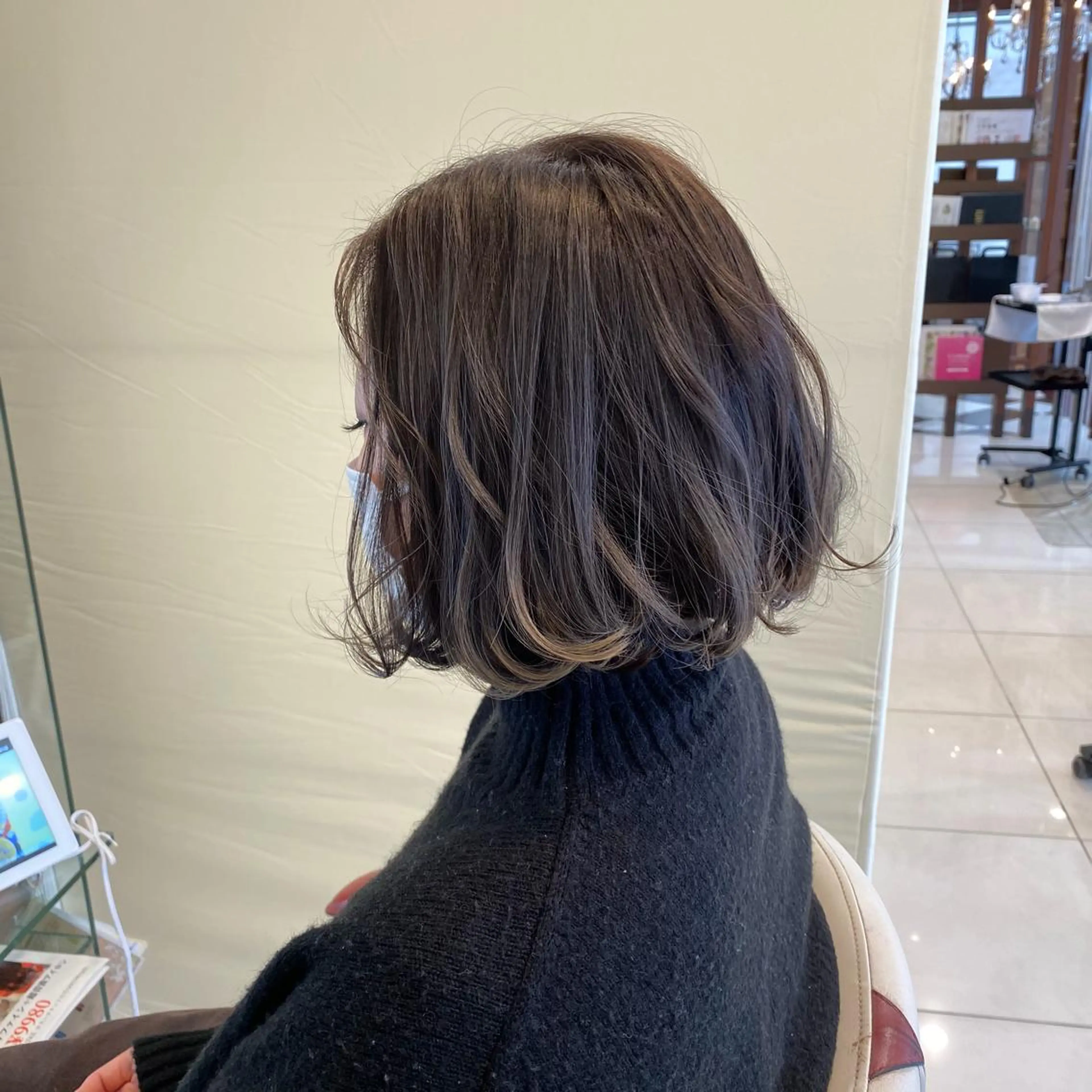 ショート カラー ショートヘアはお任せ 冨樫真未のヘアスタイル