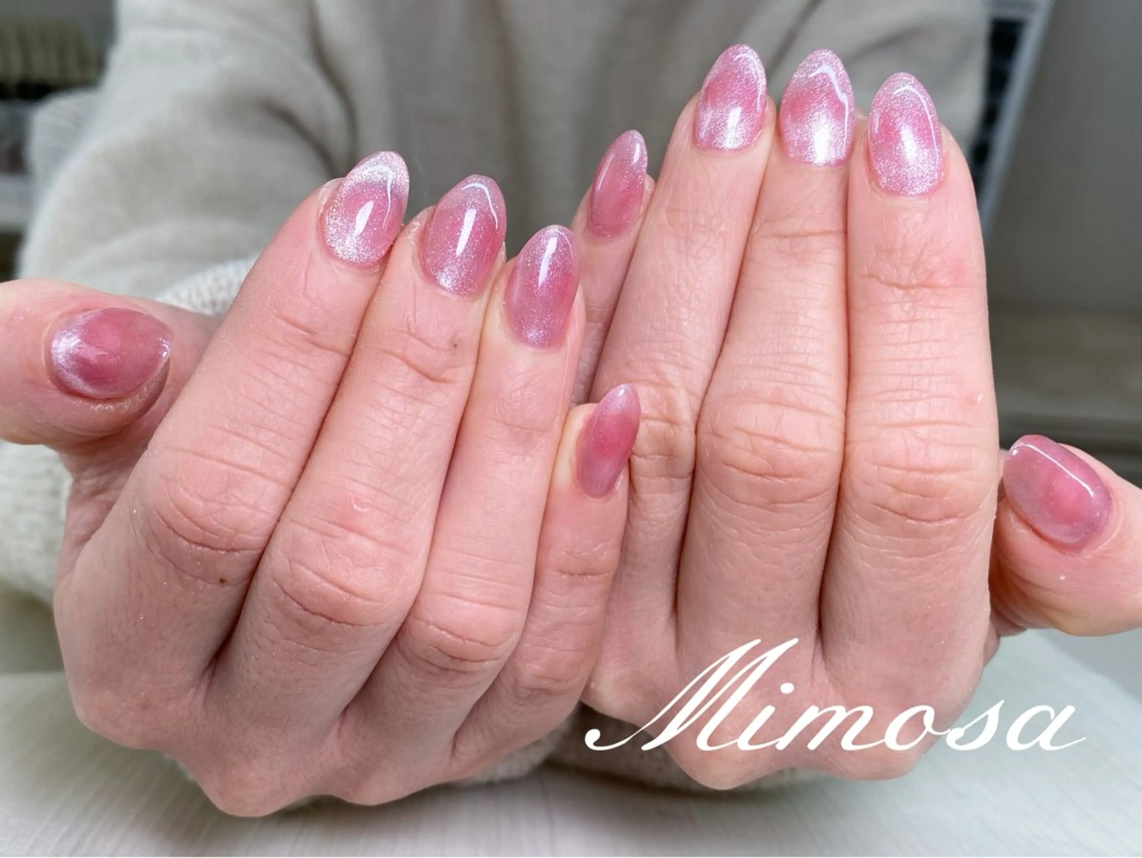 ネイル ハンドネイル 💛Mimosa💛 吉祥寺のネイルデザイン