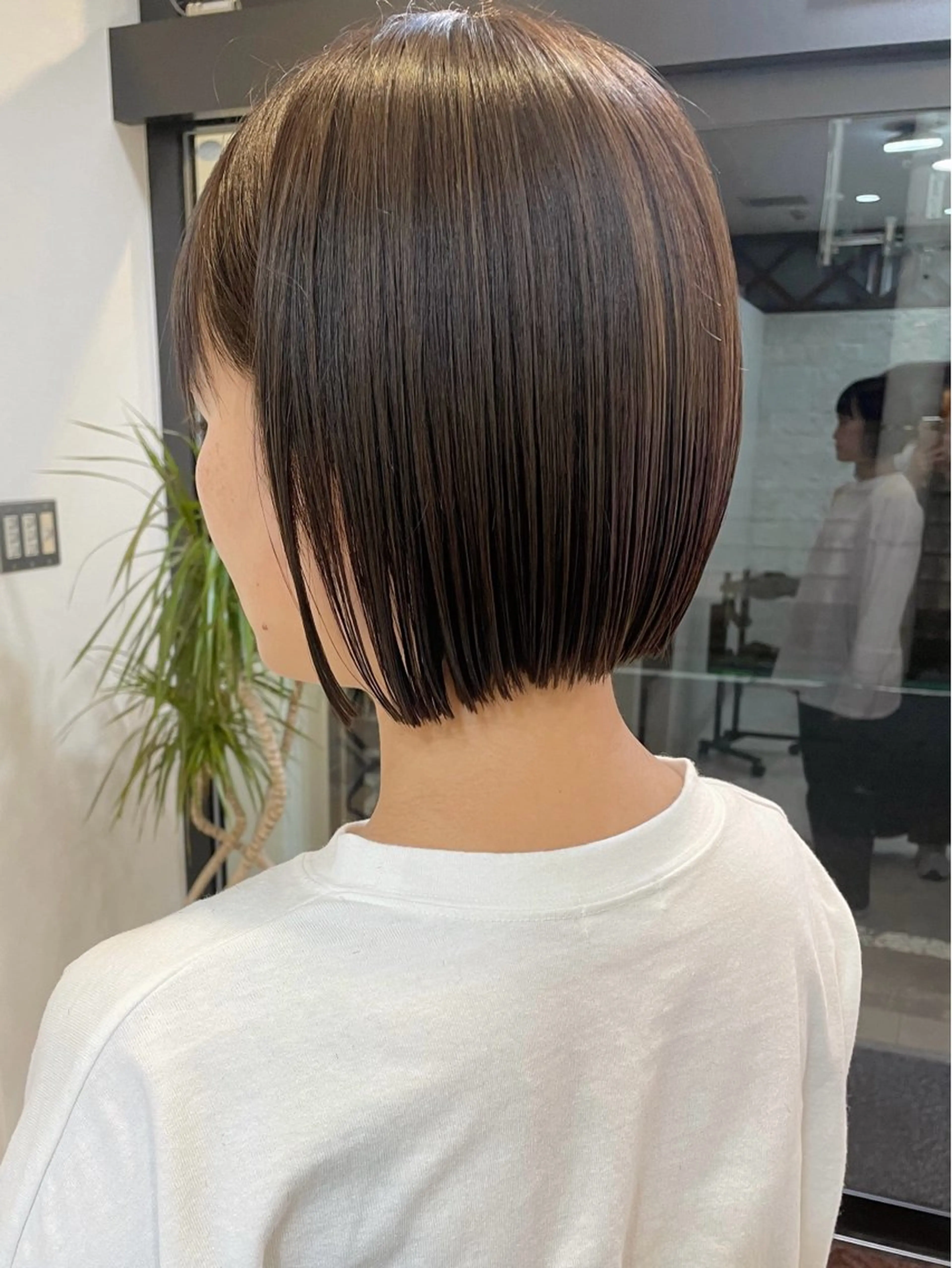 ショート 切りっぱなしボブ ボブ カット ヘアカラー 【ボブ/個室サロン】 癒し空間mimuraのヘアスタイル