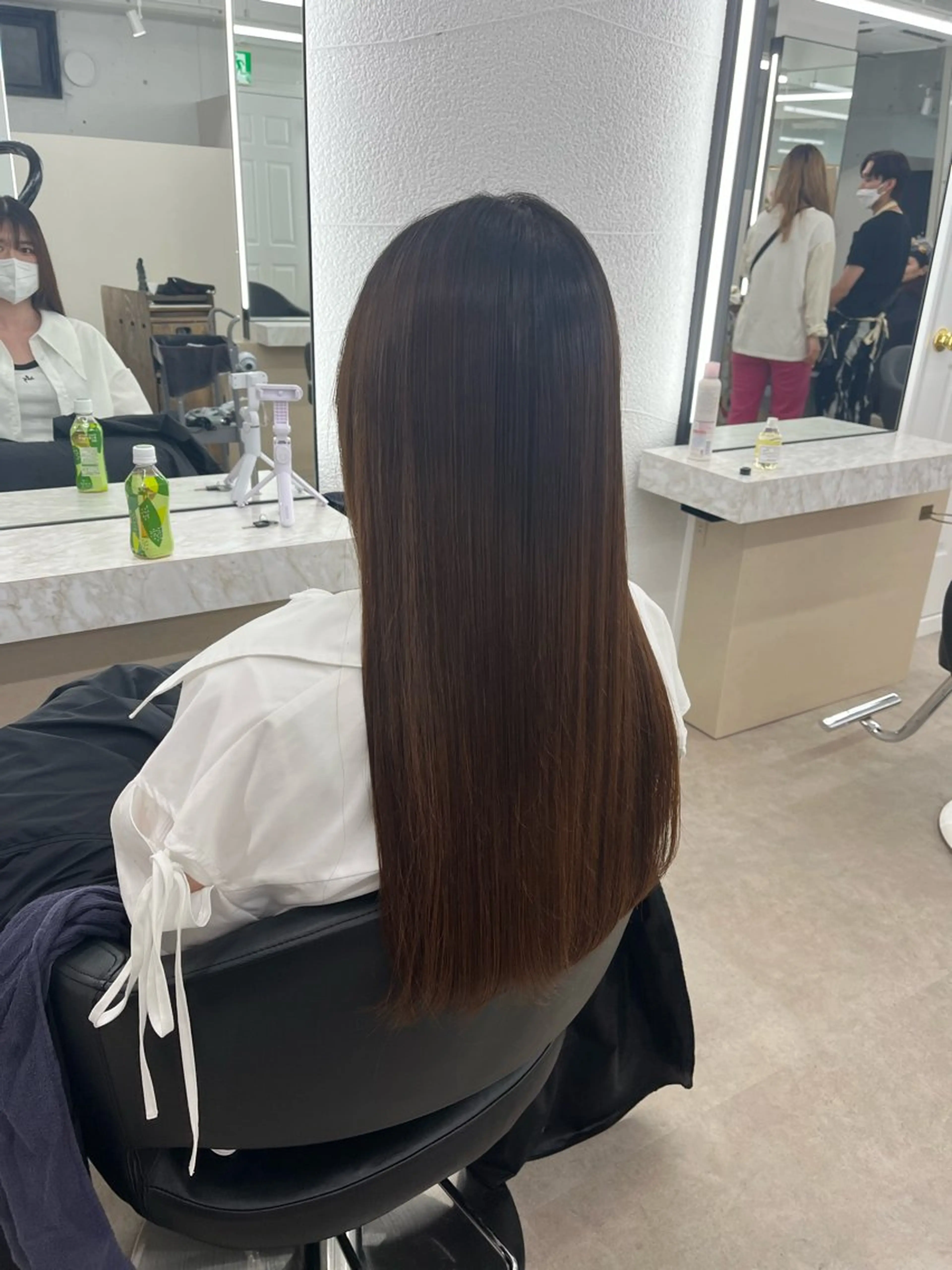 ロング 竹内 蓮のヘアスタイル