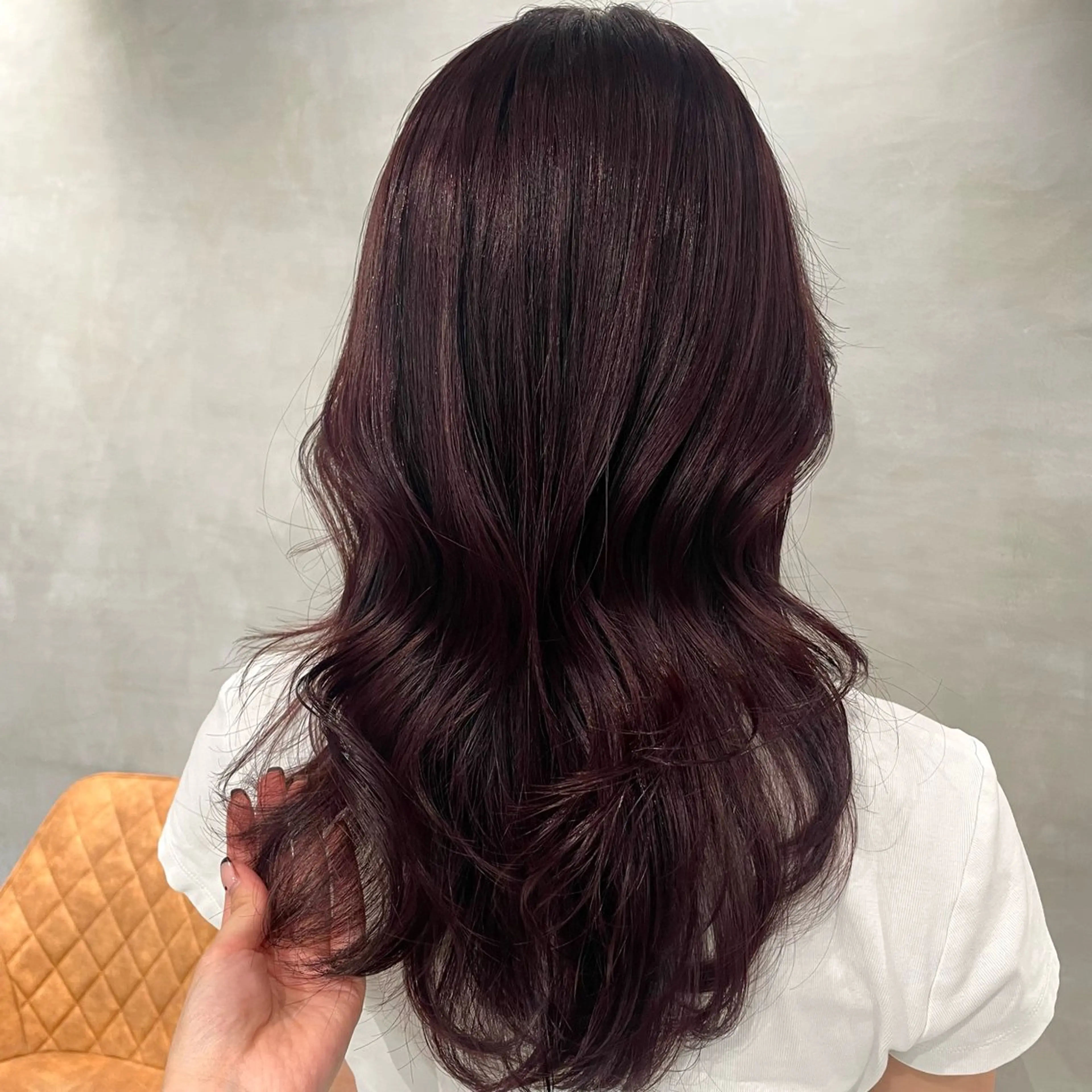 ロング カラー カット ヘアカラー ヘッドスパ ヘアセット 暖色レイヤー 🥀REIRIのヘアスタイル