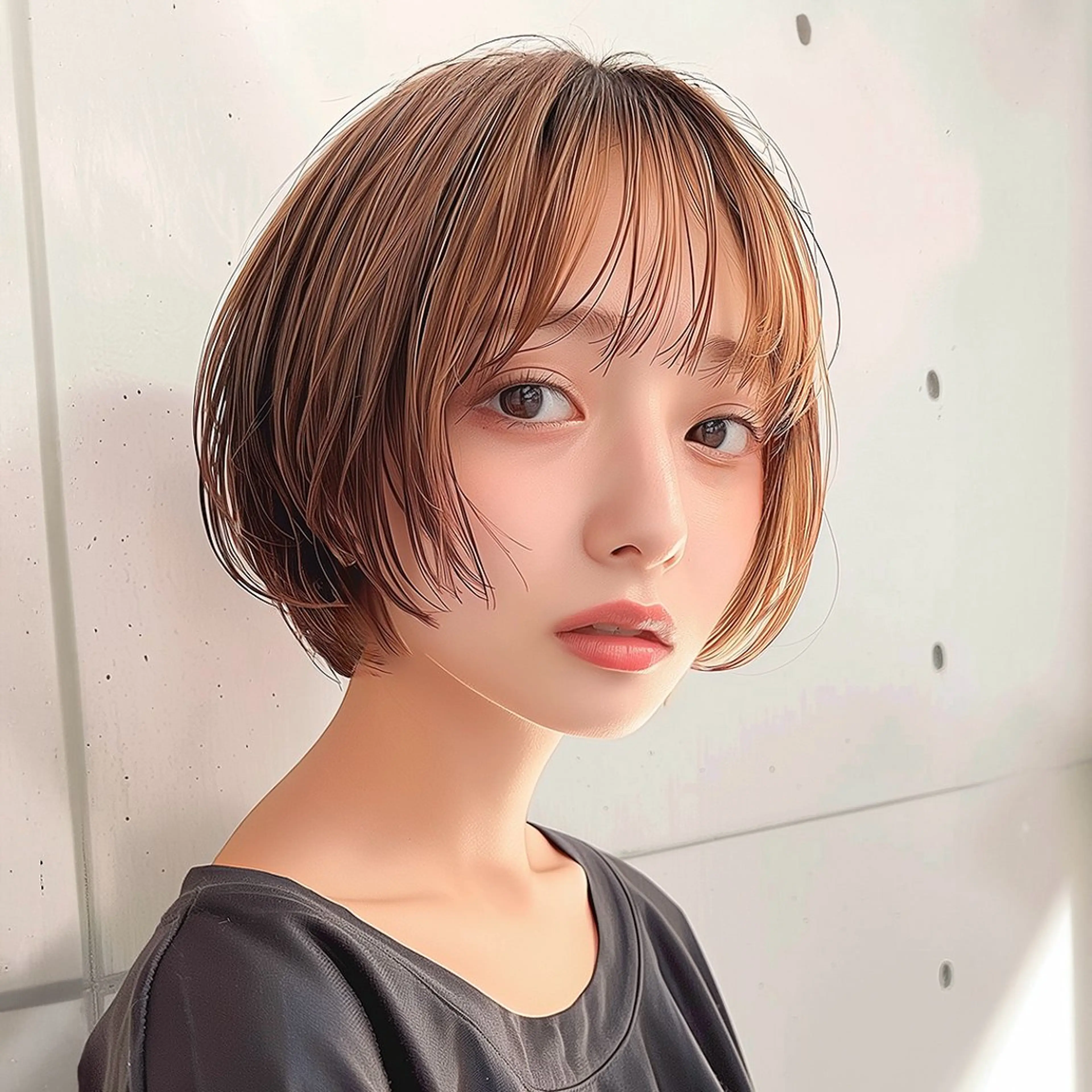 ショート ハガ コトコのヘアスタイル