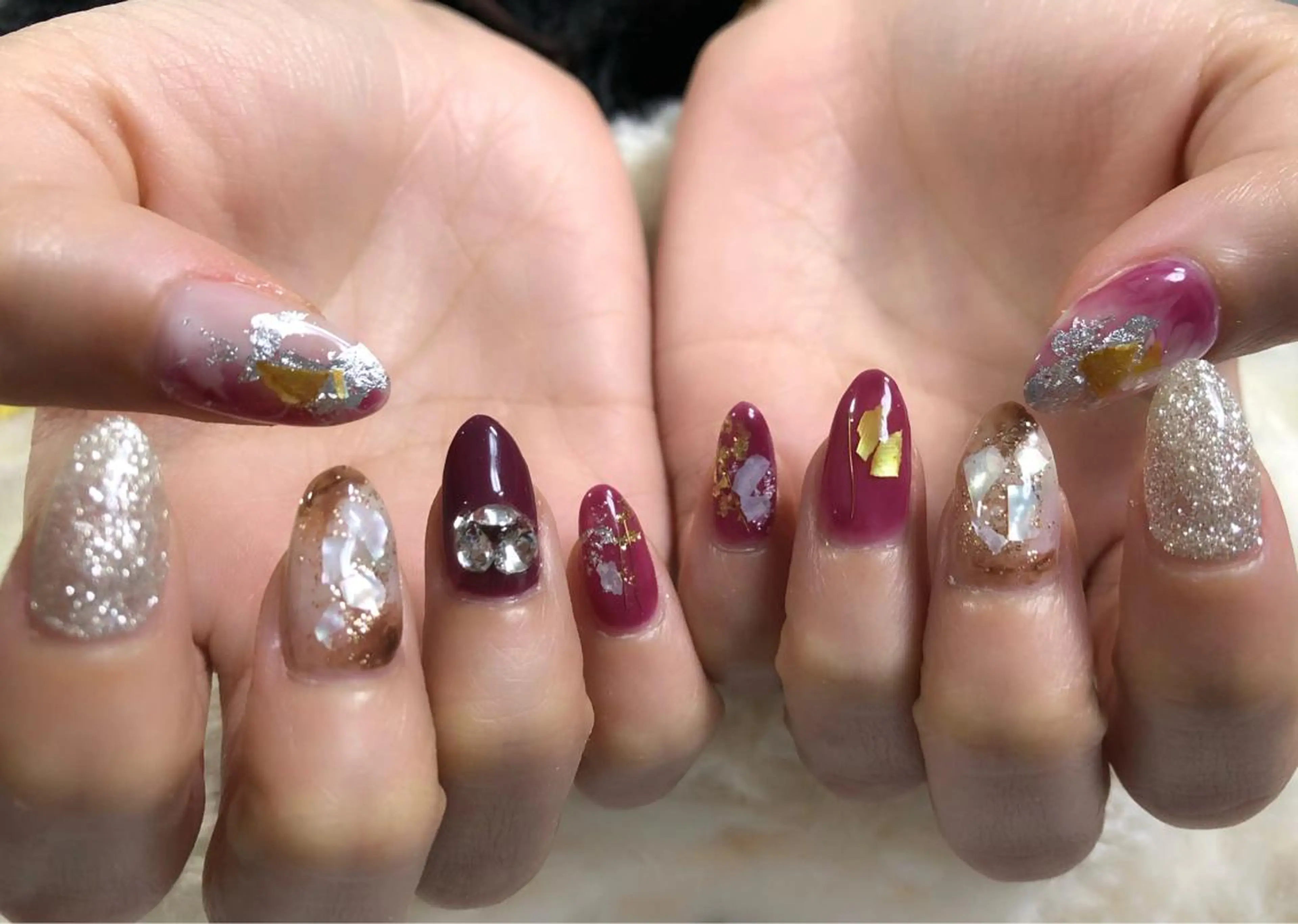 ネイル 中谷 亜佑美のネイルデザイン