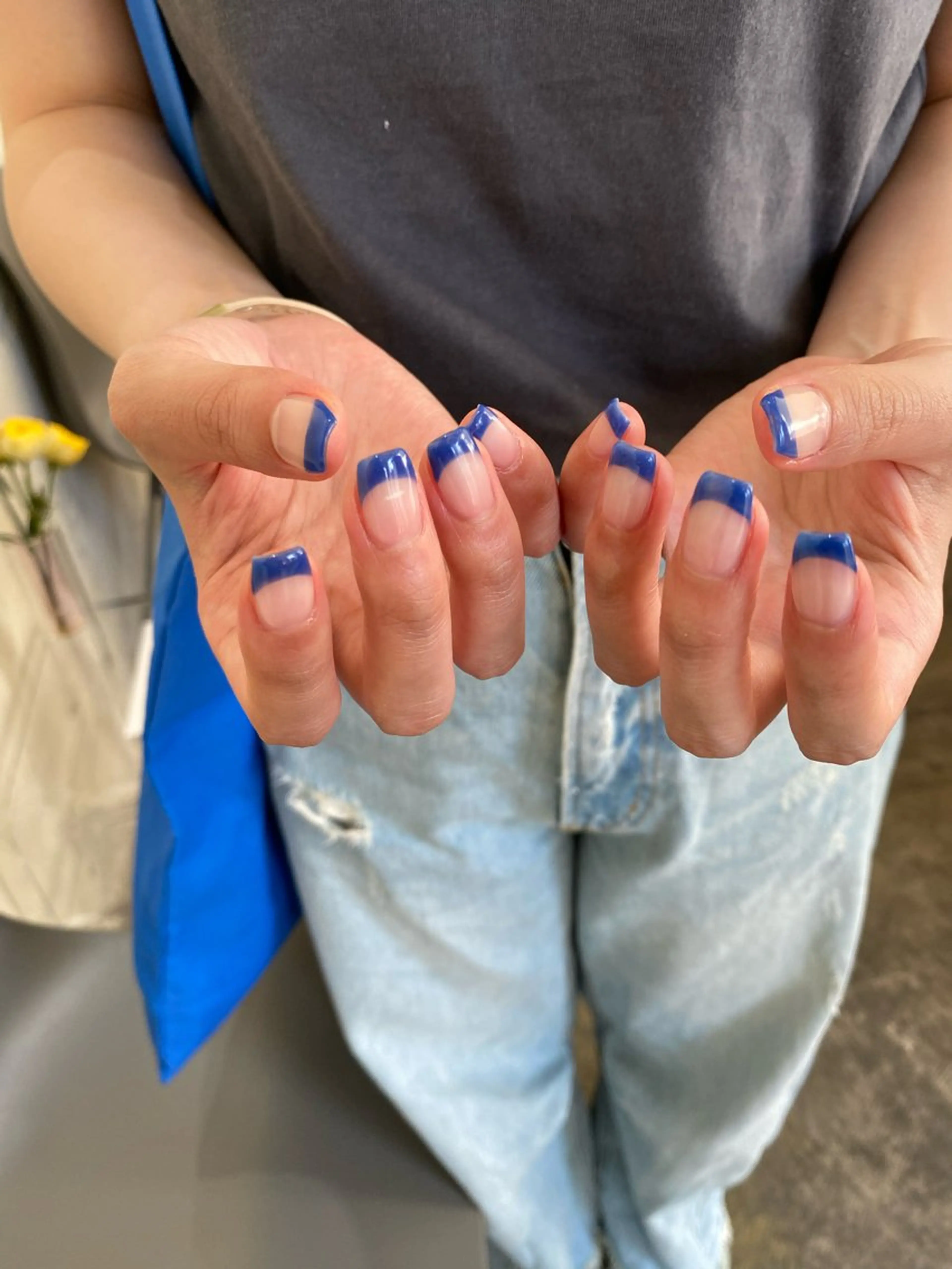 ネイル フレンチネイル nable.所属・栗林 実莉のネイルデザイン