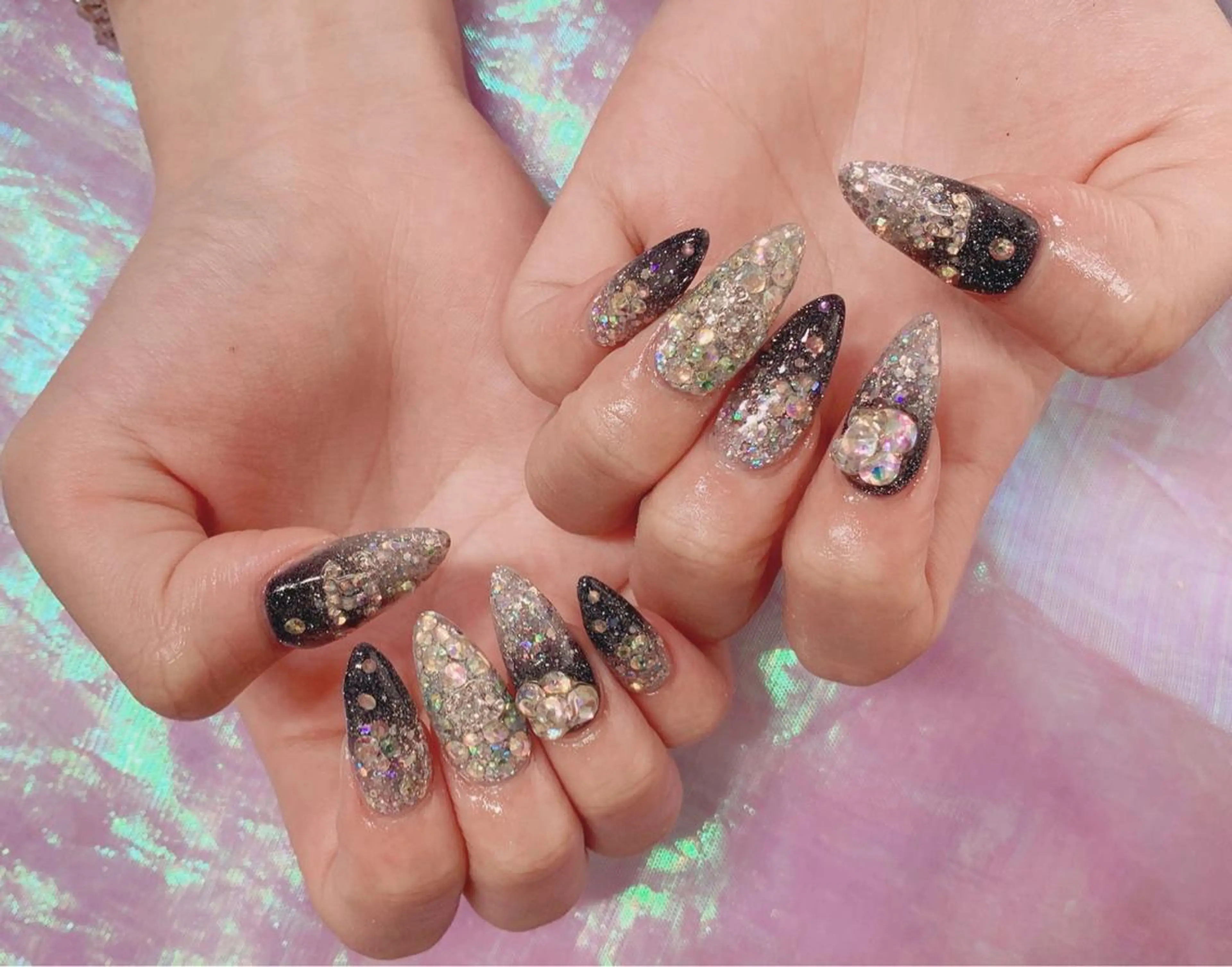 ロング ネイル CC Nail Salonのネイルデザイン