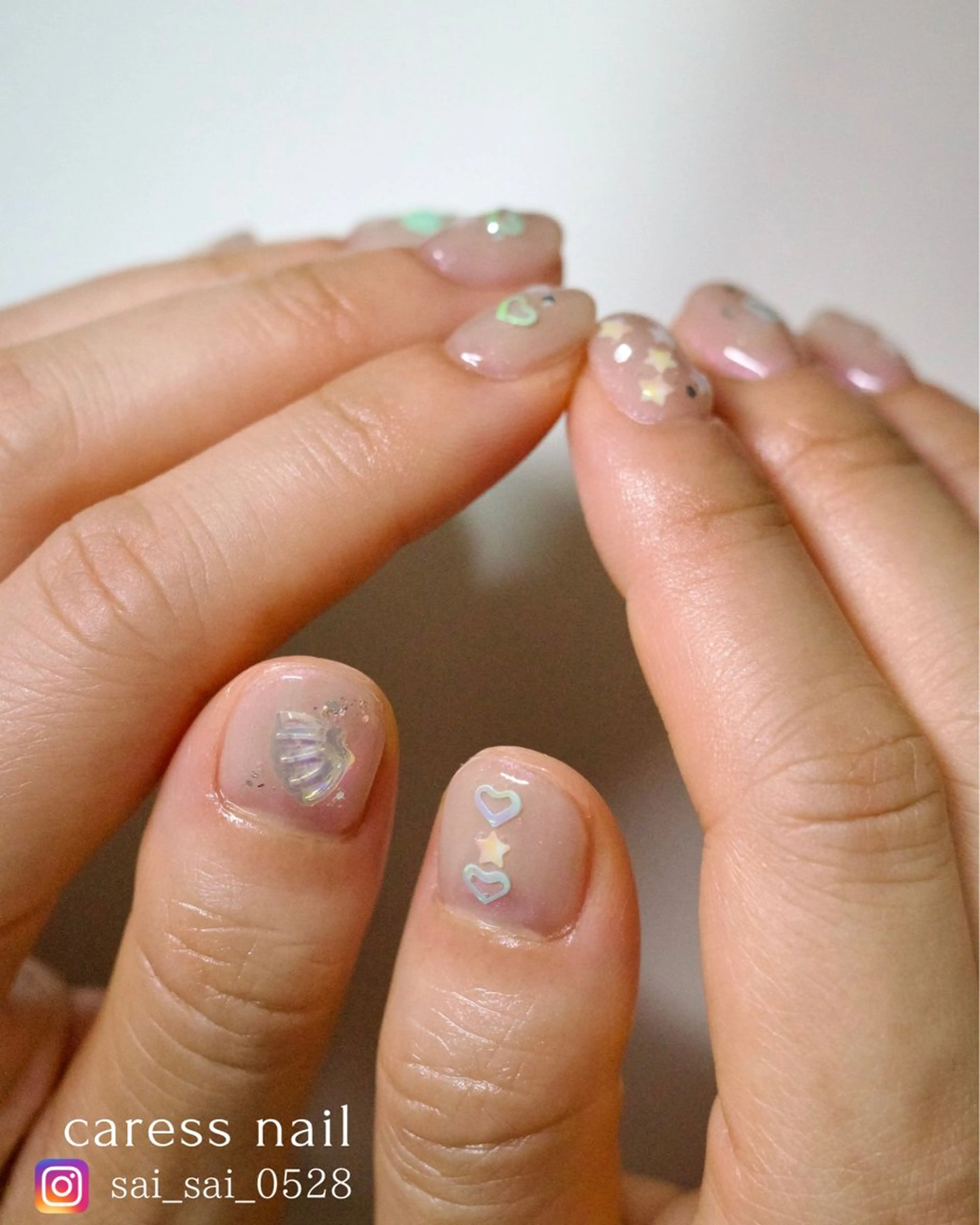 ネイル caress  nail カレスネイル　代々木上原所属・カレスネイル さいのネイルデザイン