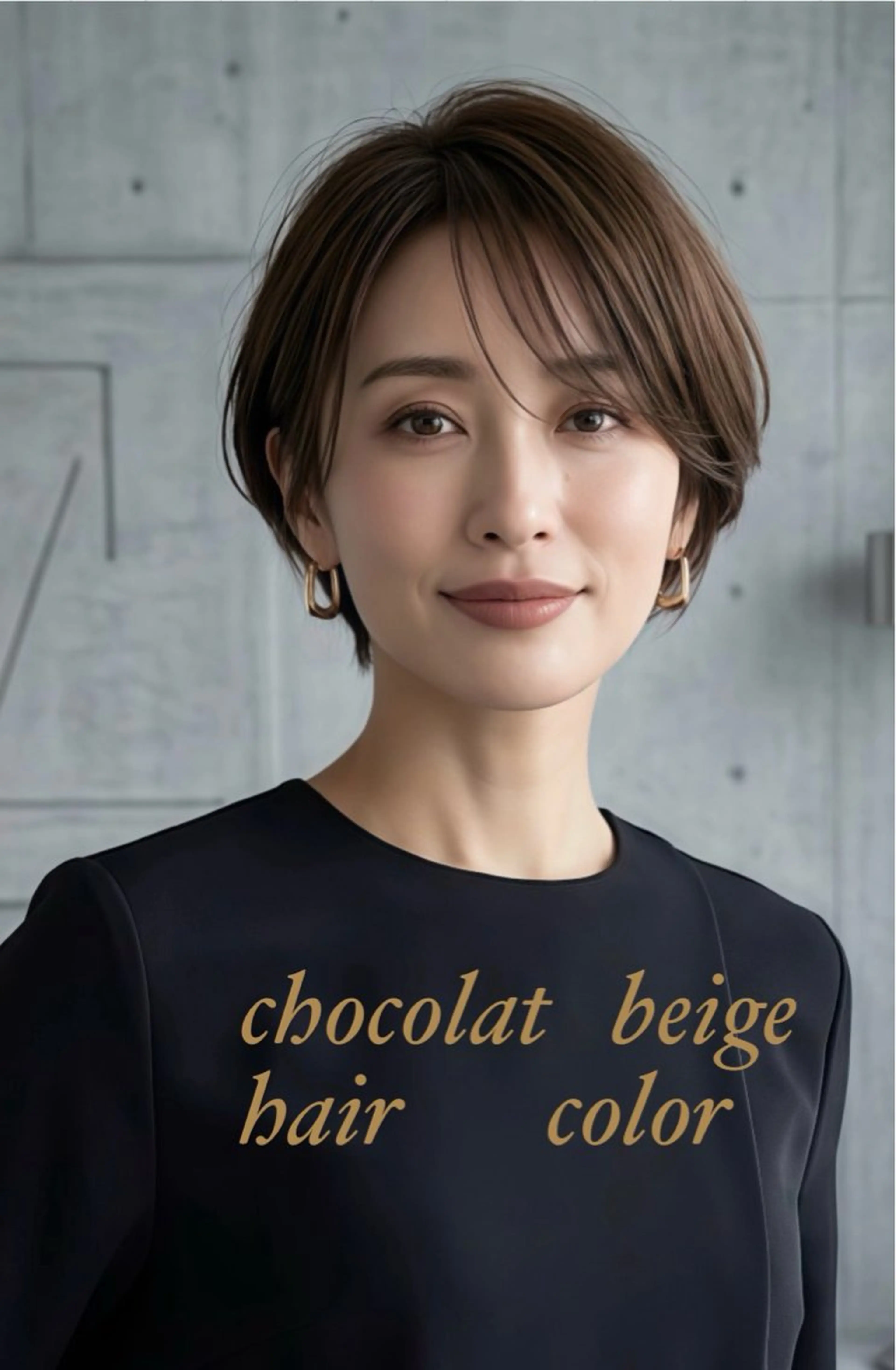 ショート カラー カット トリートメント M.SLASH 辻 孝志のヘアスタイル