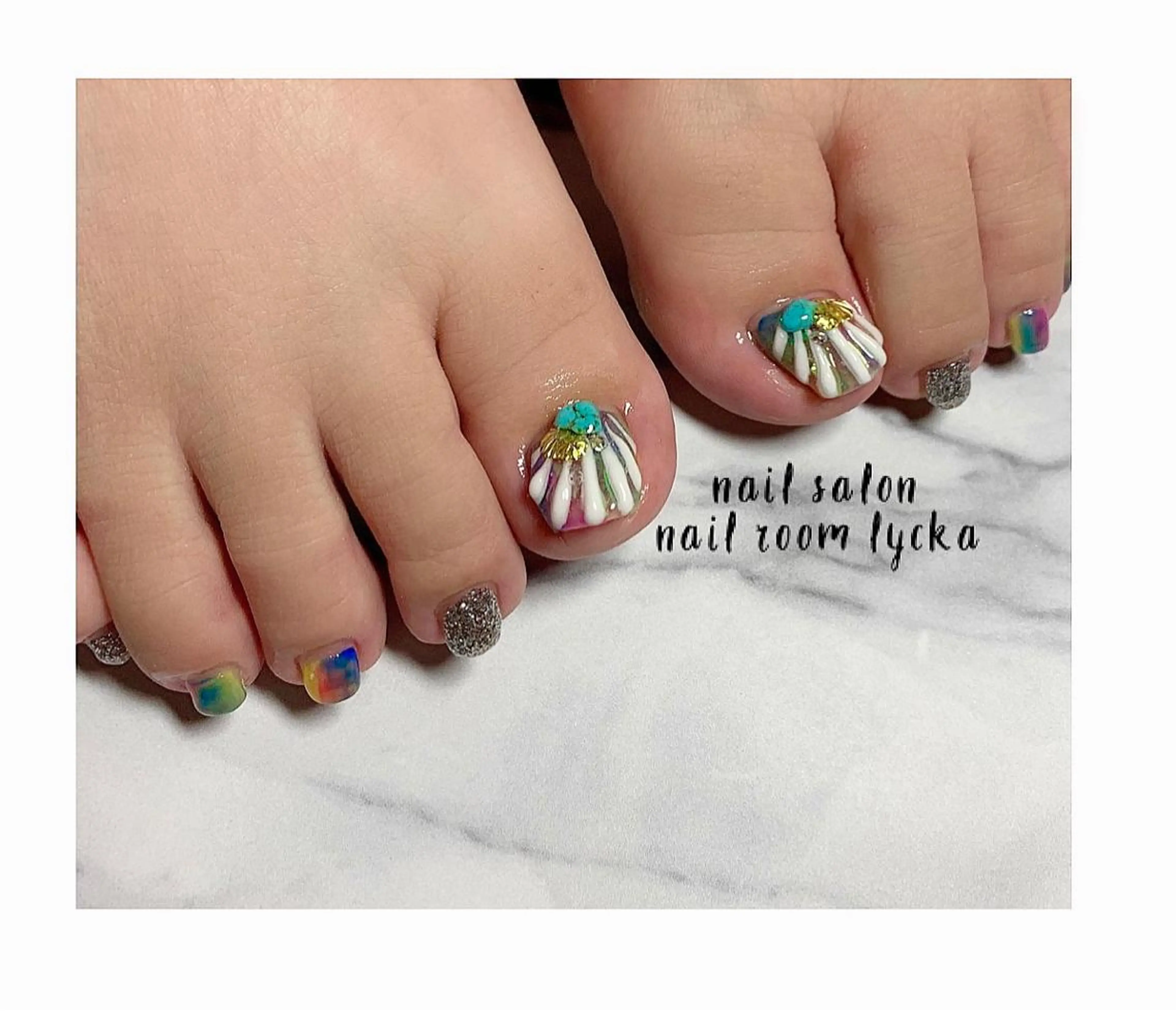 ネイル ﾈｲﾙﾙｰﾑﾘｯｶ 𝐦𝐚𝐲𝐮のネイルデザイン