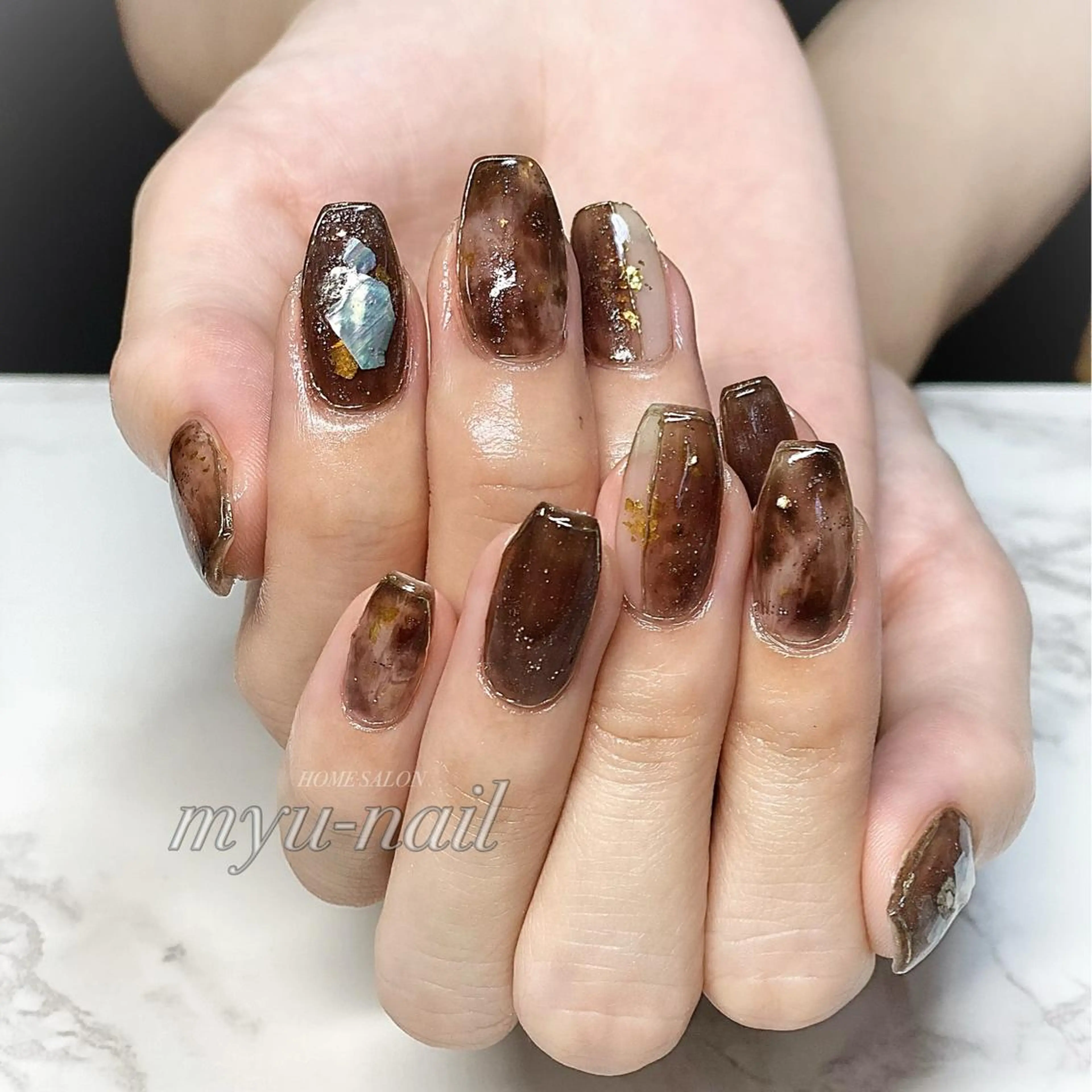 ネイル ホームサロン myu-nailのネイルデザイン