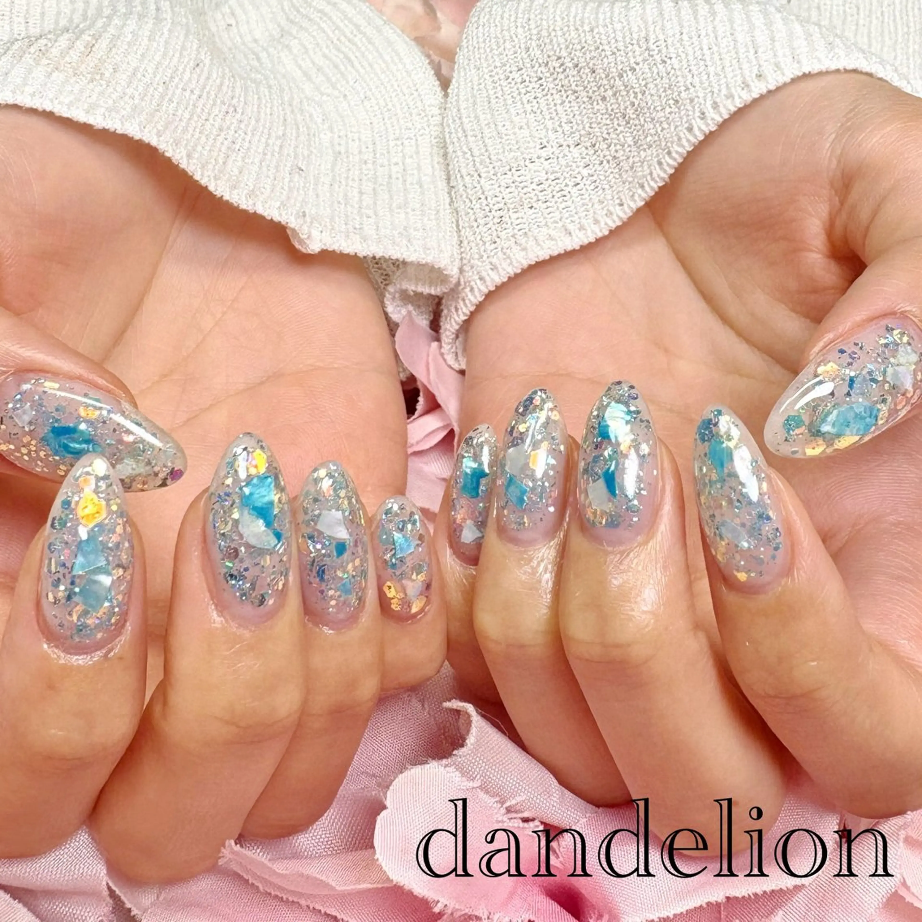 ネイル ハンドネイル ハンドケア dandelion ダンデライオンのネイルデザイン