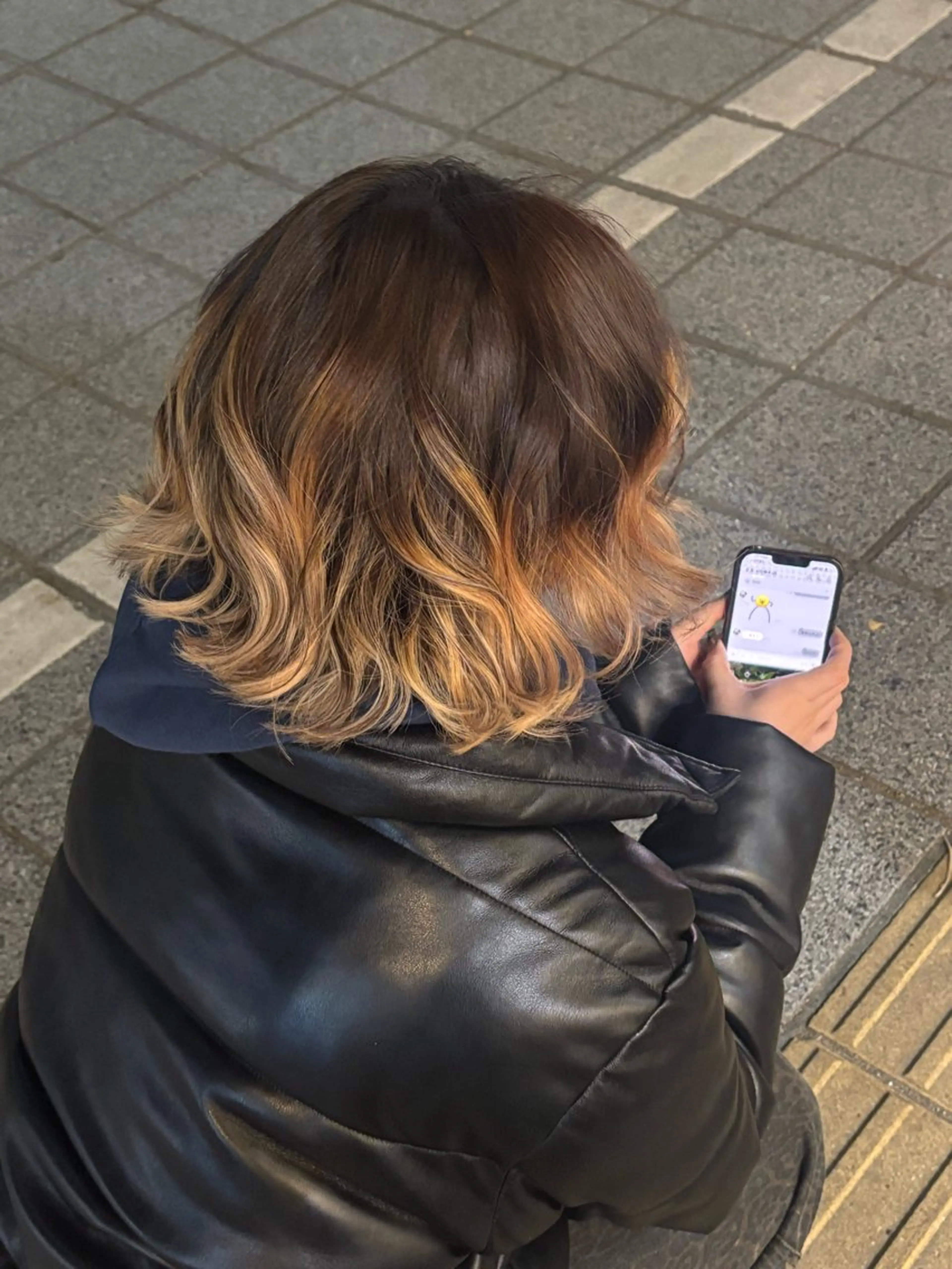 ミディアム カラー ヘアカラー 🍓ハイトーンカラー 🎀nene🍓のヘアスタイル