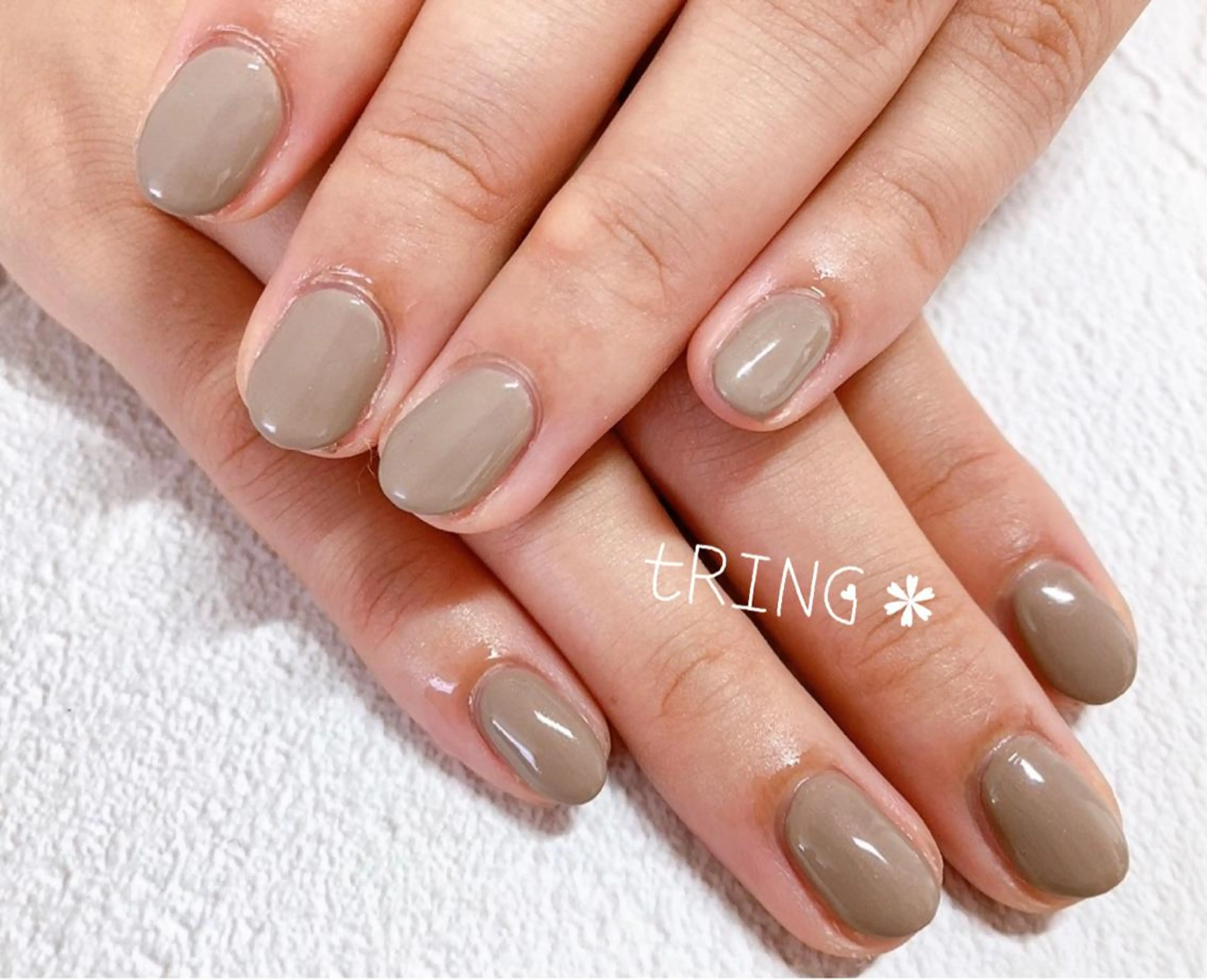 ネイル ハンドネイル tRING＊ しいの木台のネイルデザイン
