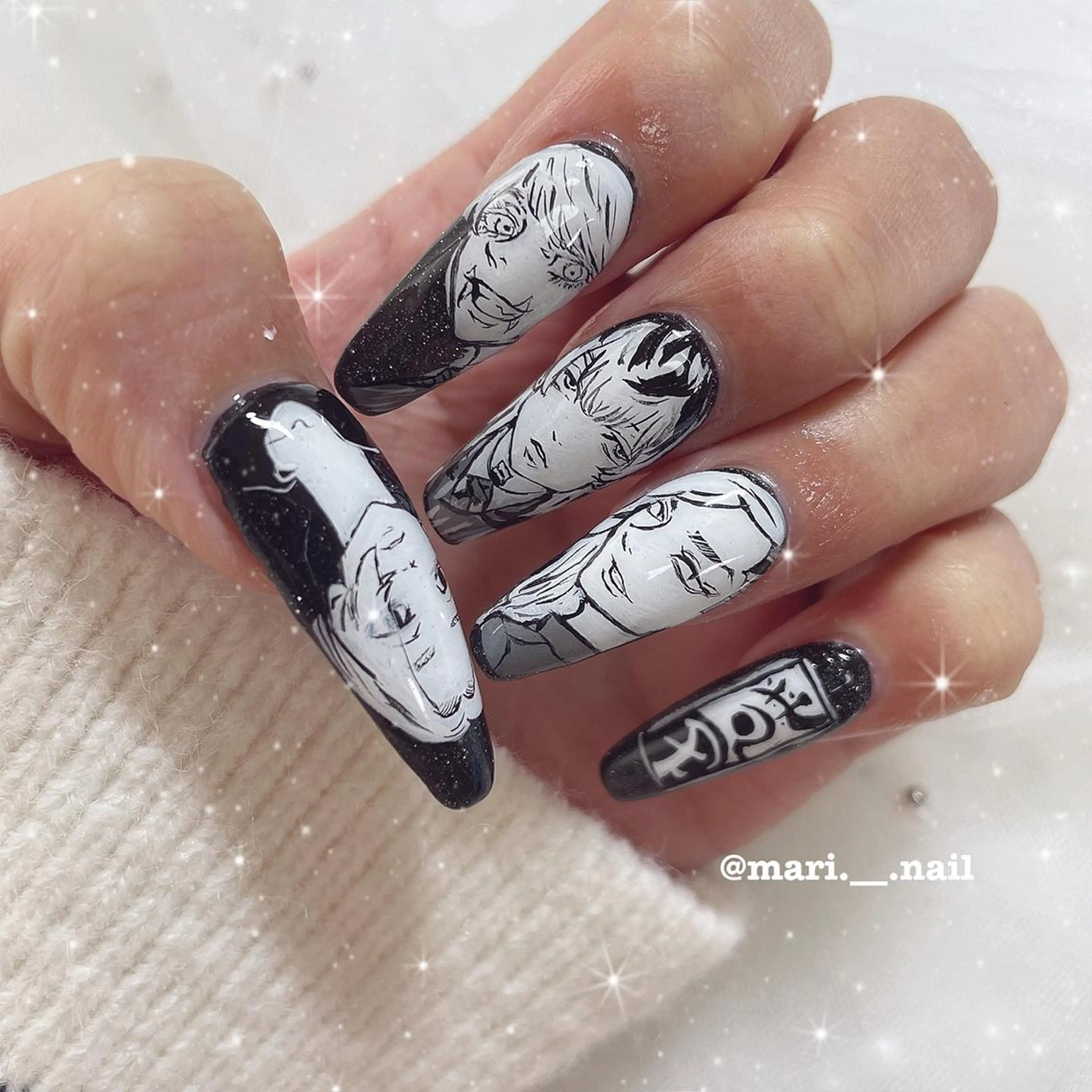 ネイル 🎀 Mayu 🎀痛ネイルのネイルデザイン