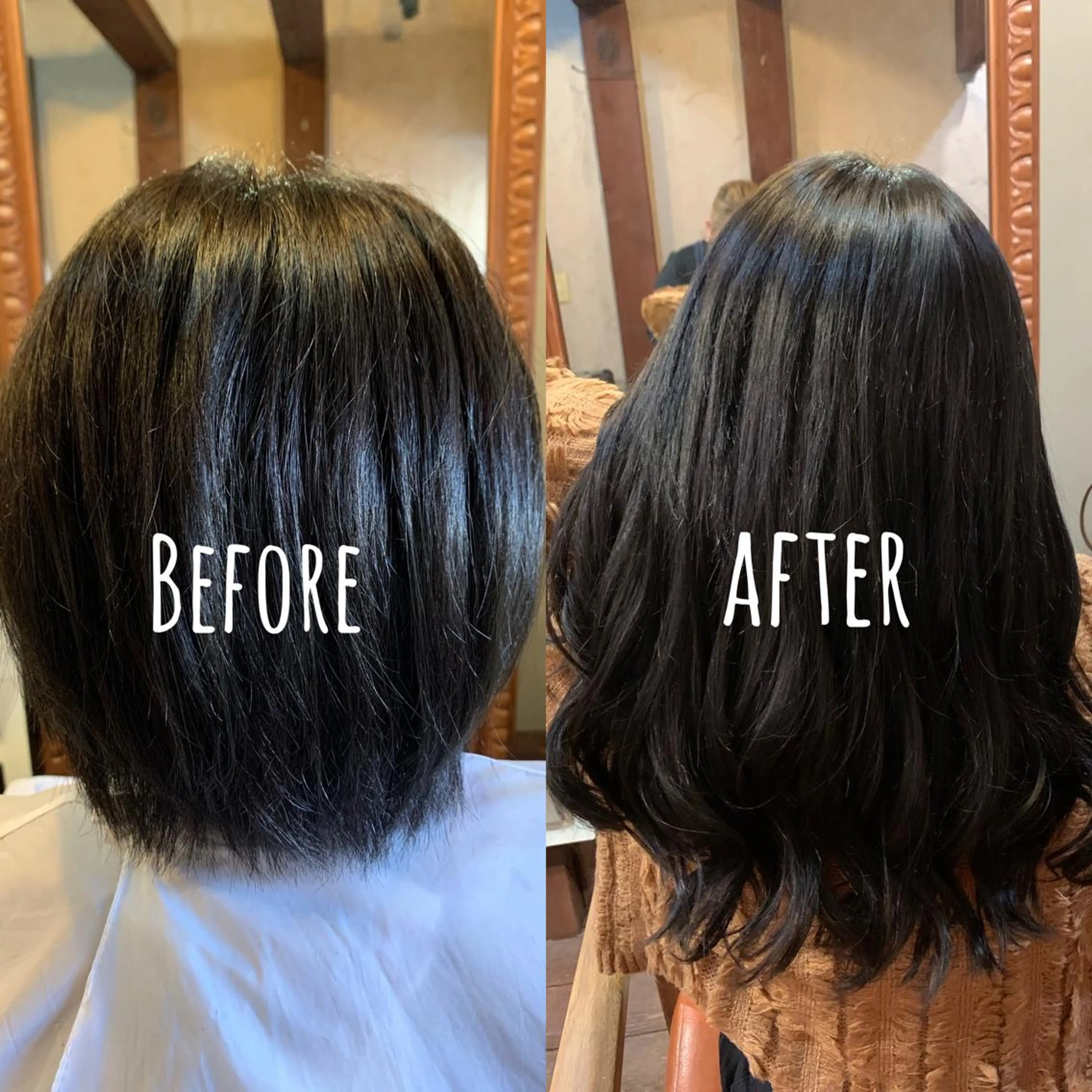 セミロング シールエクステ エクステ カット エクステ ReHyd BEAUTÉ salon&store 心斎橋店所属・❤️MASAKO❤️ 🌸🩷エクステ🩷のヘアスタイル