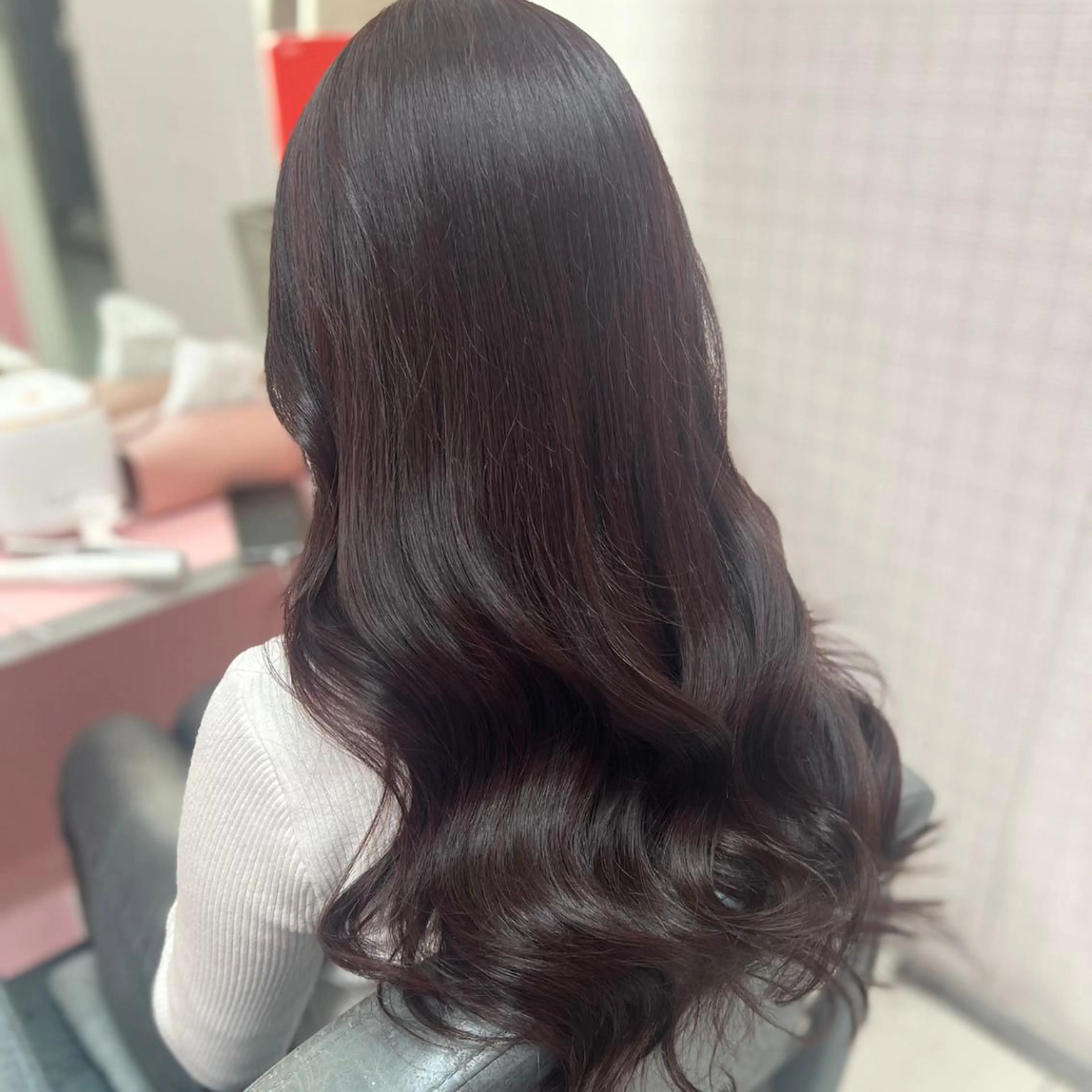 ロング シールエクステ エクステ 韓国風ヘア エクステ season Jr.のヘアスタイル