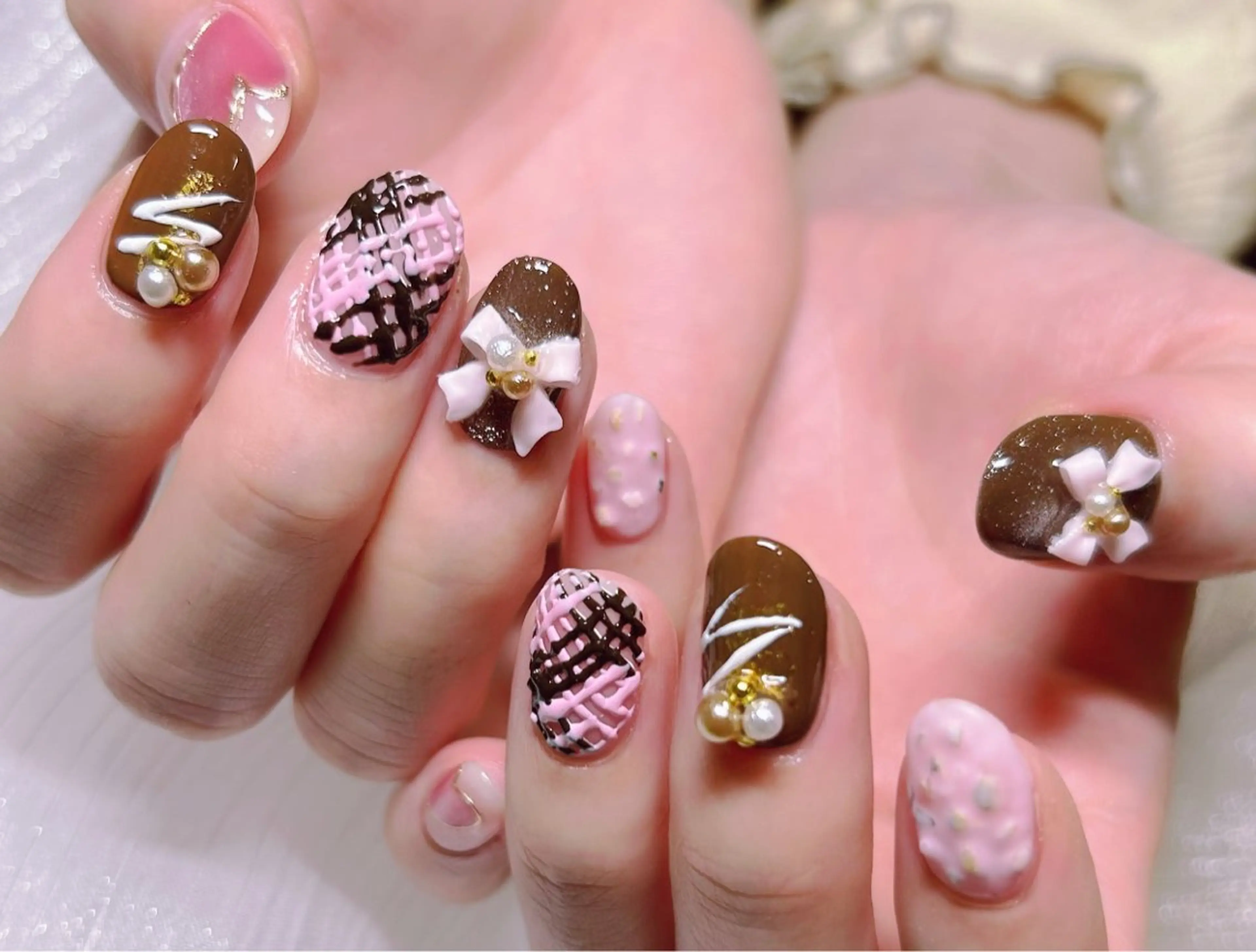 ネイル ハンドネイル ハンドケア you美nail所属・you美nail 小桃のネイルデザイン