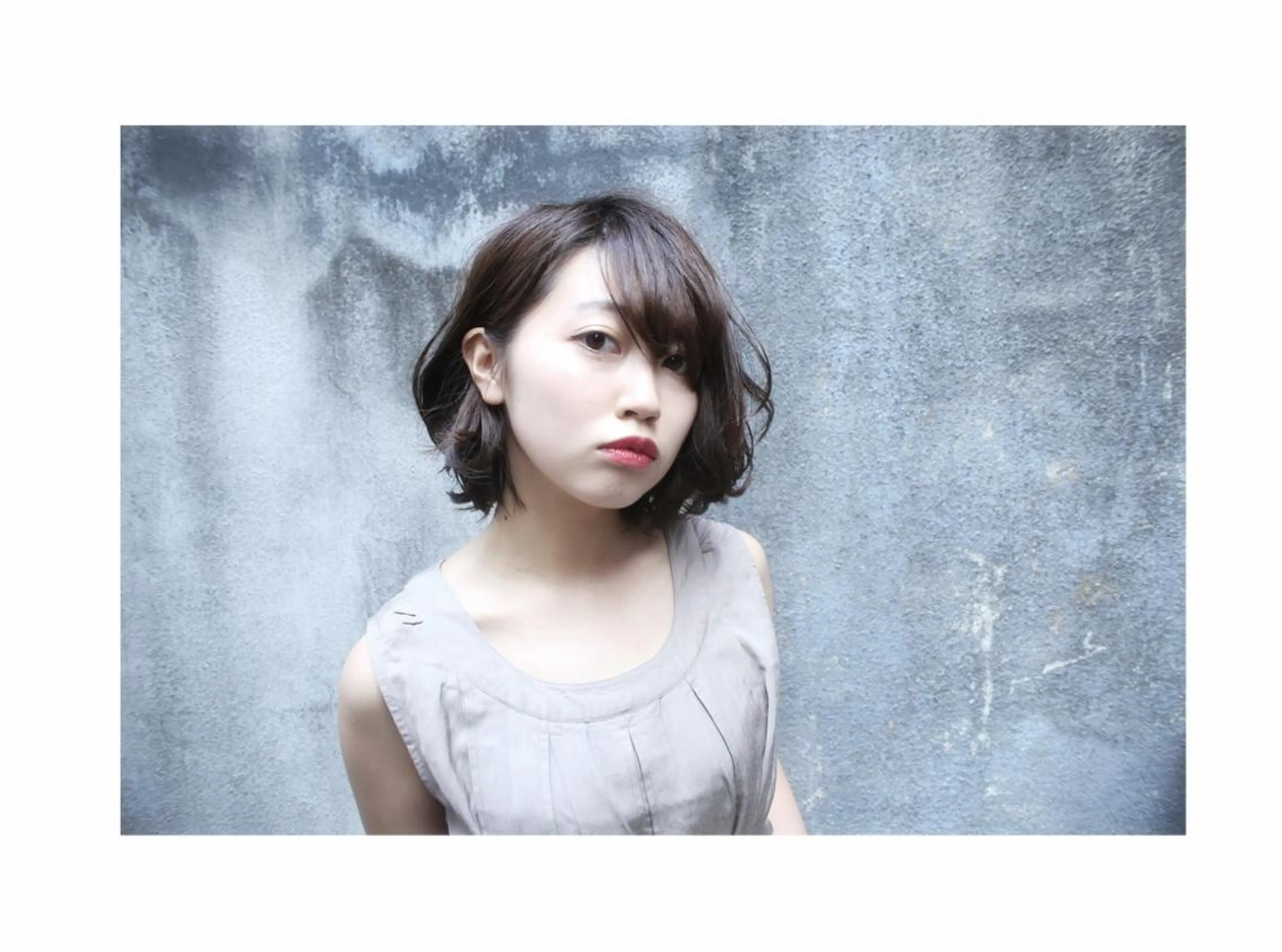 ショート カラー vato マンツーマンサロンのヘアスタイル