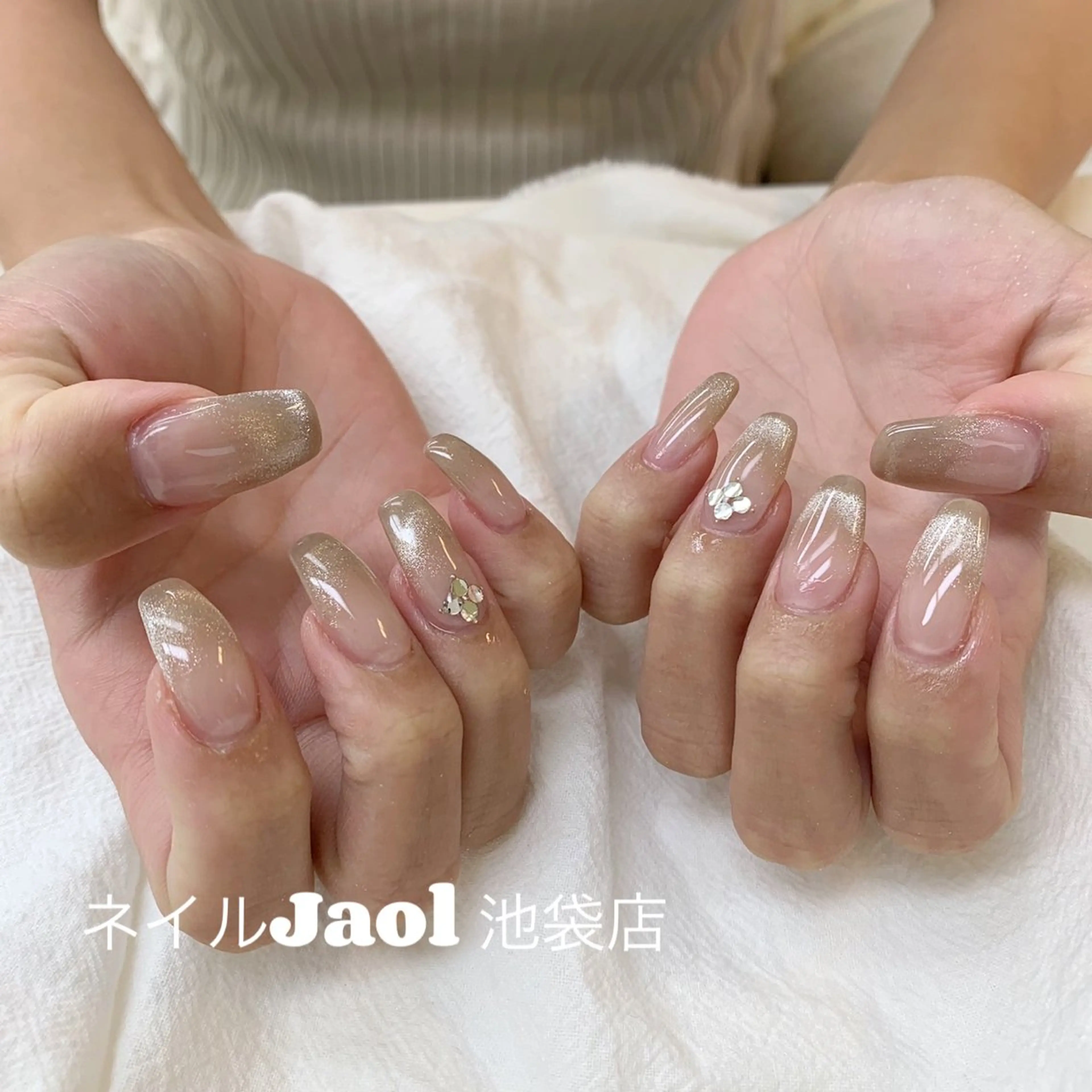 ミディアム nail jaol池袋店所属・ネイルJaol 池袋のネイルデザイン