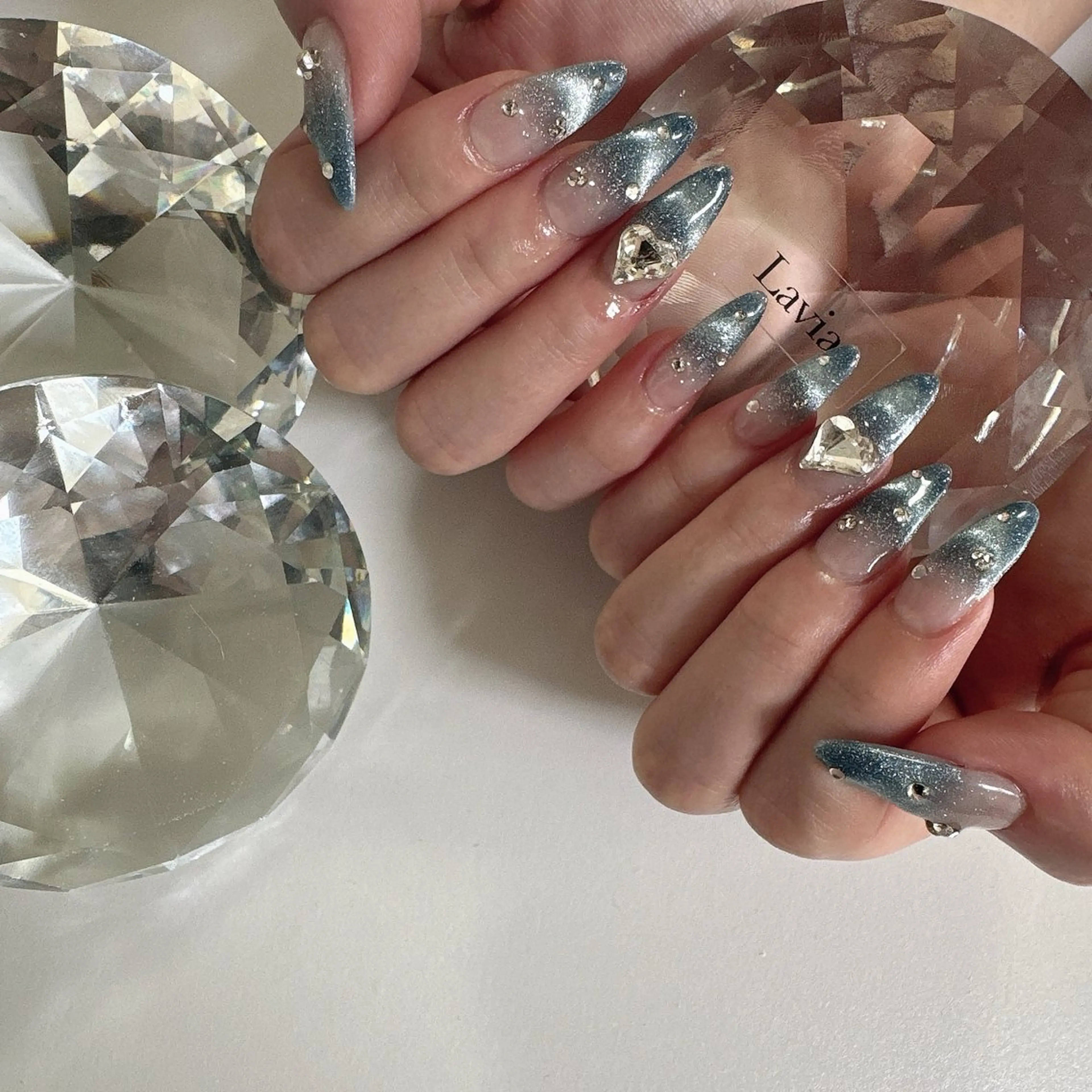 ネイル ハンドネイル Lavia nail＆eyelash所属・lavia🖤 ayumiのネイルデザイン