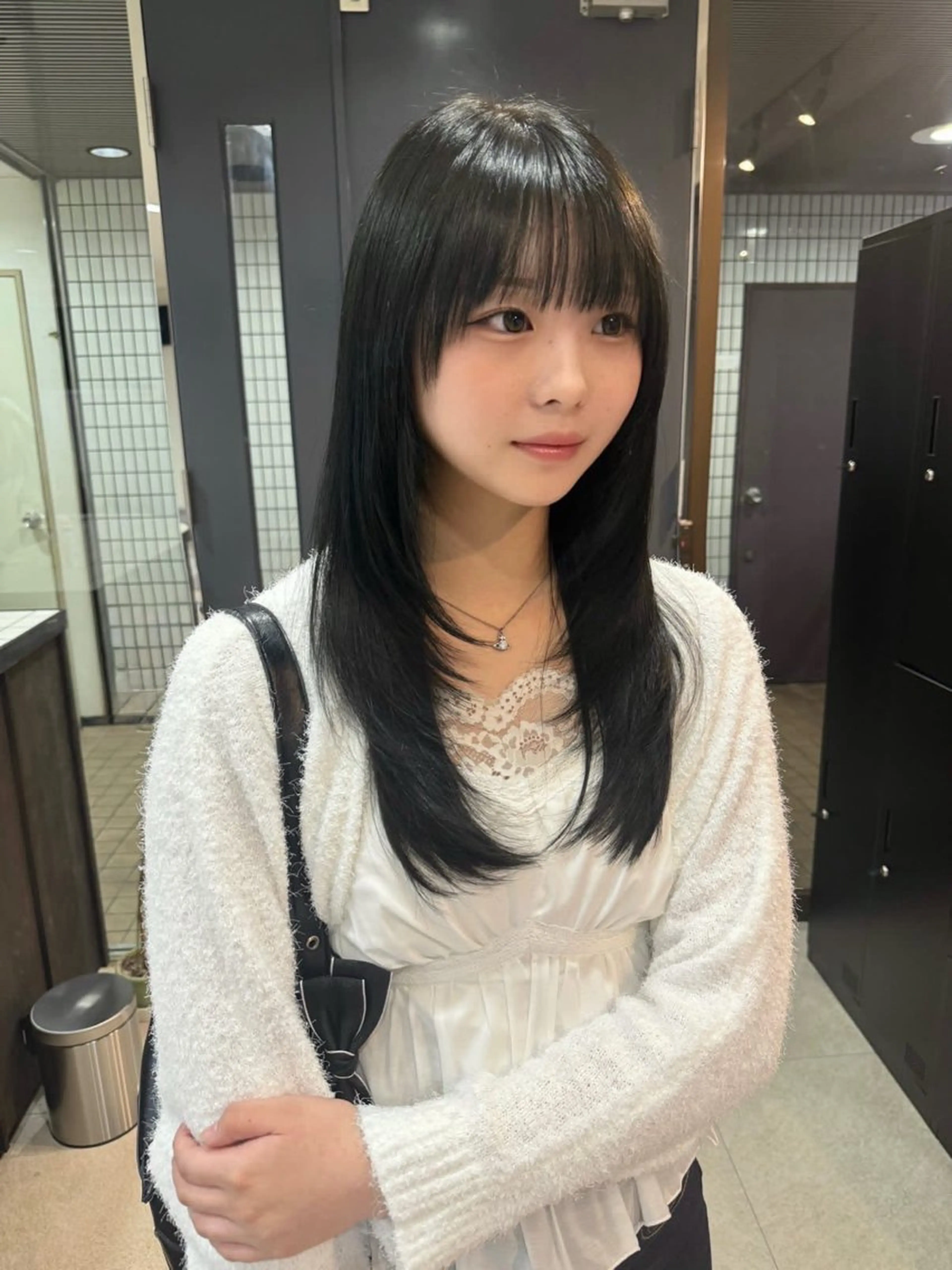 ロング トリートメント ヘアカラー トリートメント SHICUNEアサミ /ショート/メンズのヘアスタイル