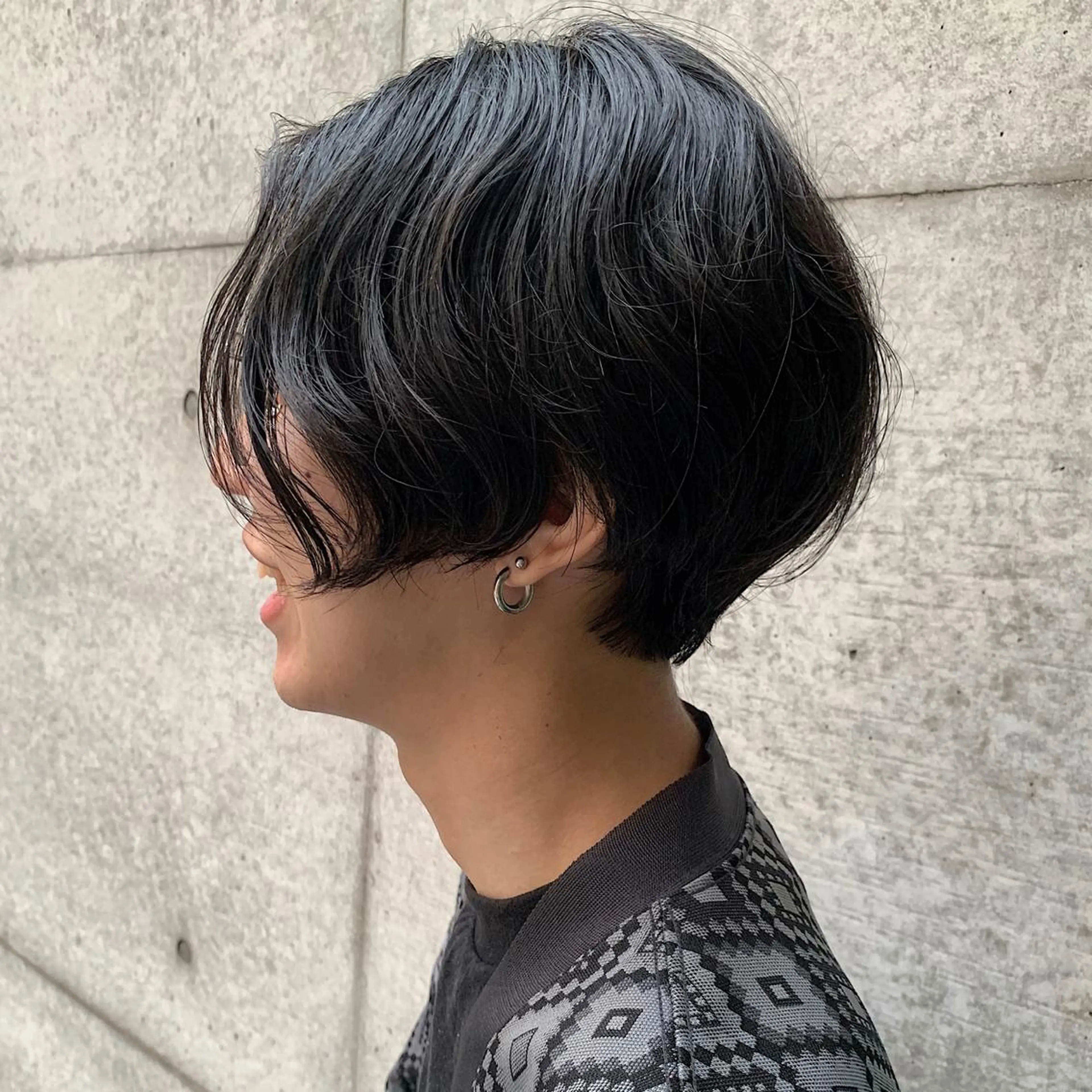 ミディアム カラー パーマ メンズ カット パーマ トリートメント 南堀江🌿パーマ Tetsu【テツ】のヘアスタイル