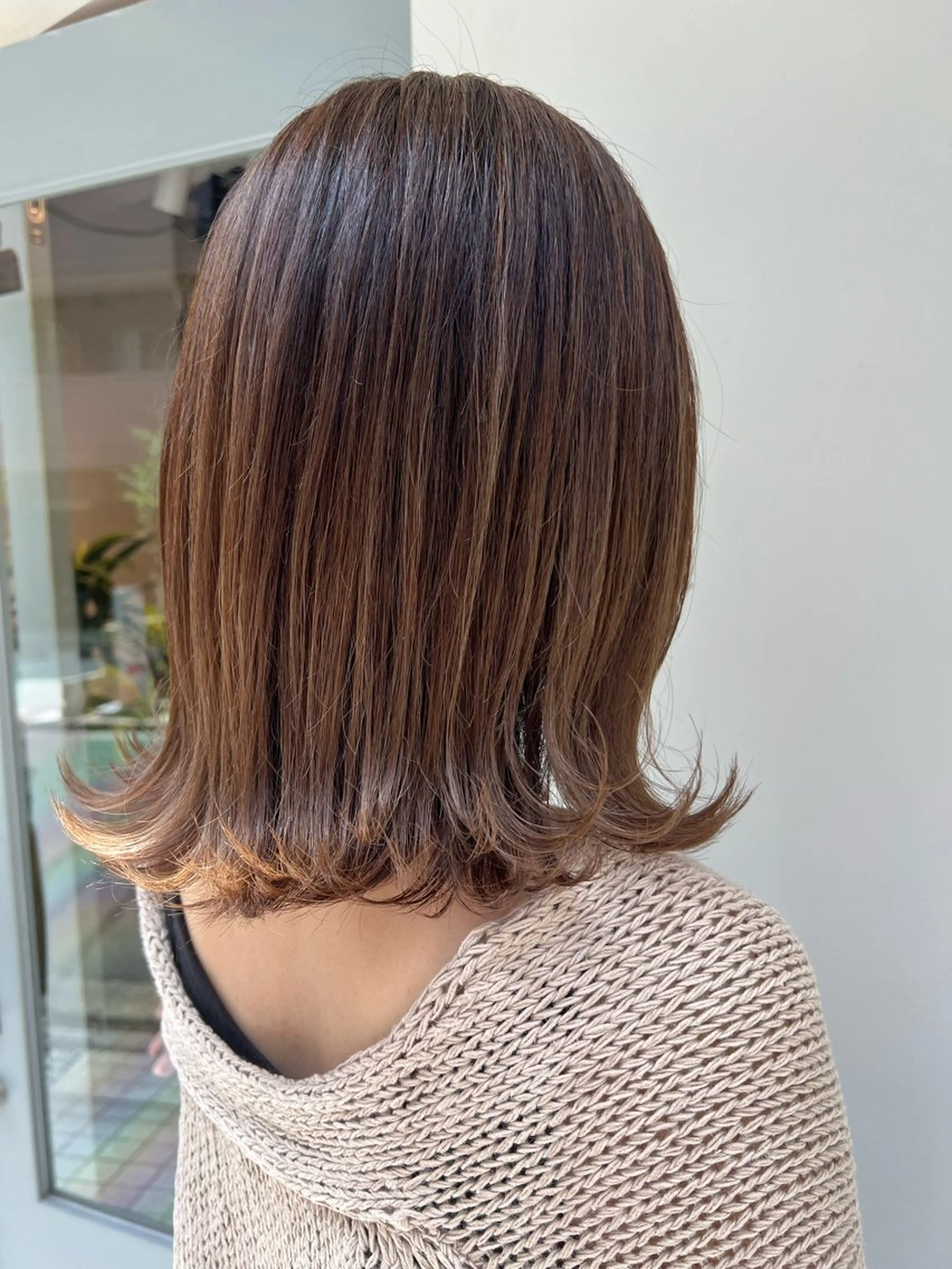 ミディアム カラー 美容室moon所属・韓国スタイル🇰🇷 annaのヘアスタイル