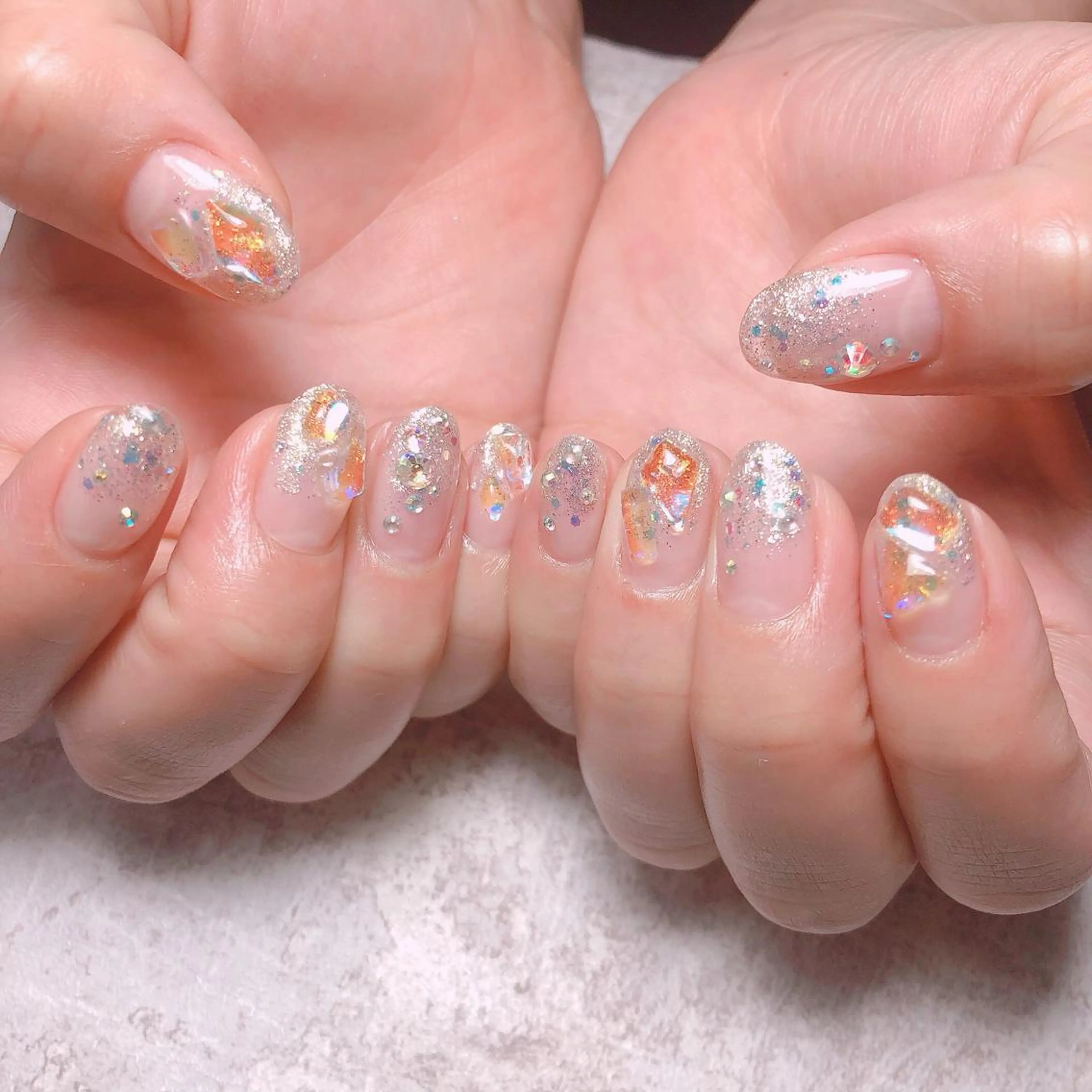 ネイル ハンドネイル フットネイル ナナイチゼロ I.Naoのネイルデザイン