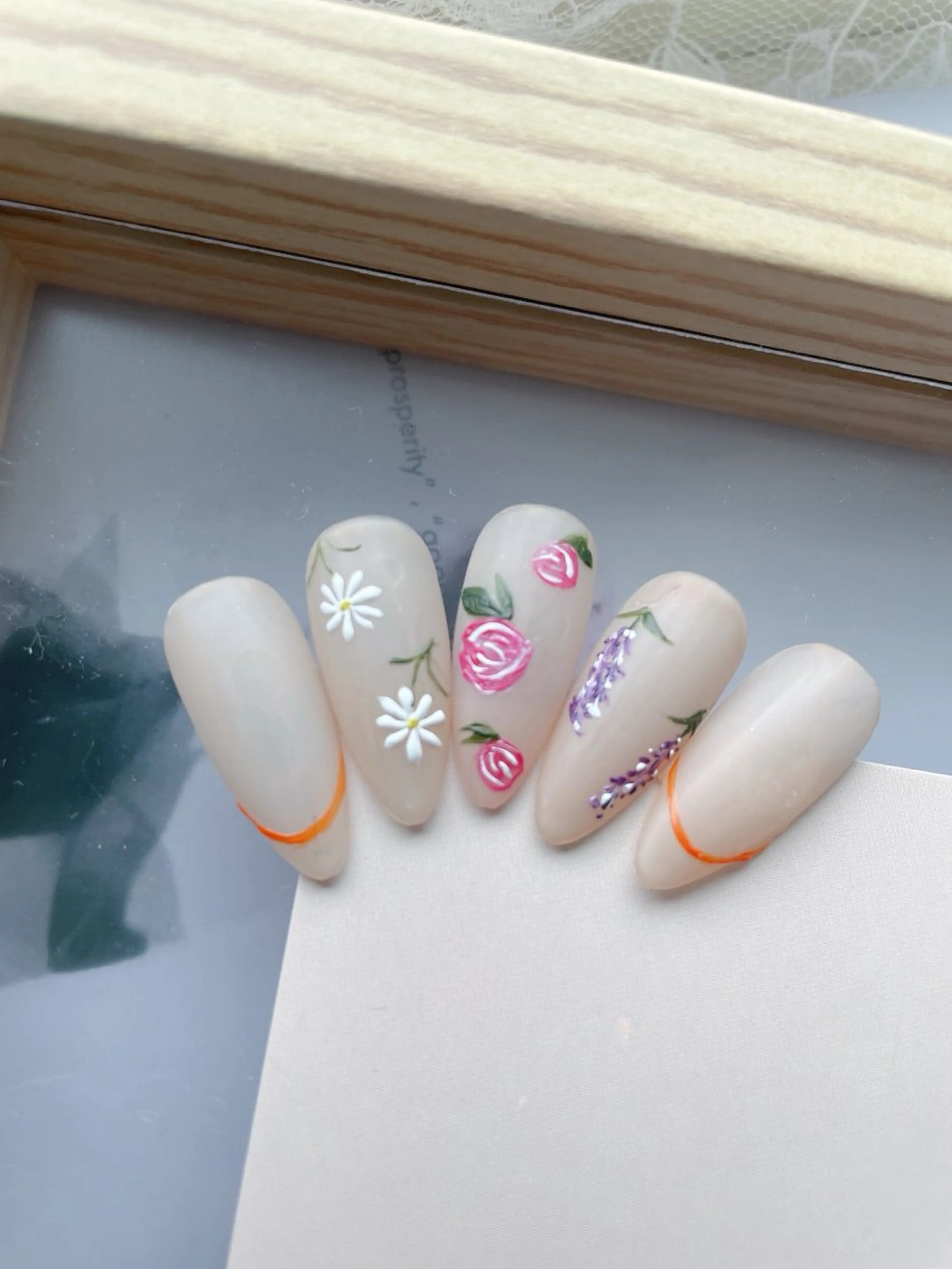 ネイル アートネイル フラワーネイル ハンドネイル TOWA NAILのネイルデザイン