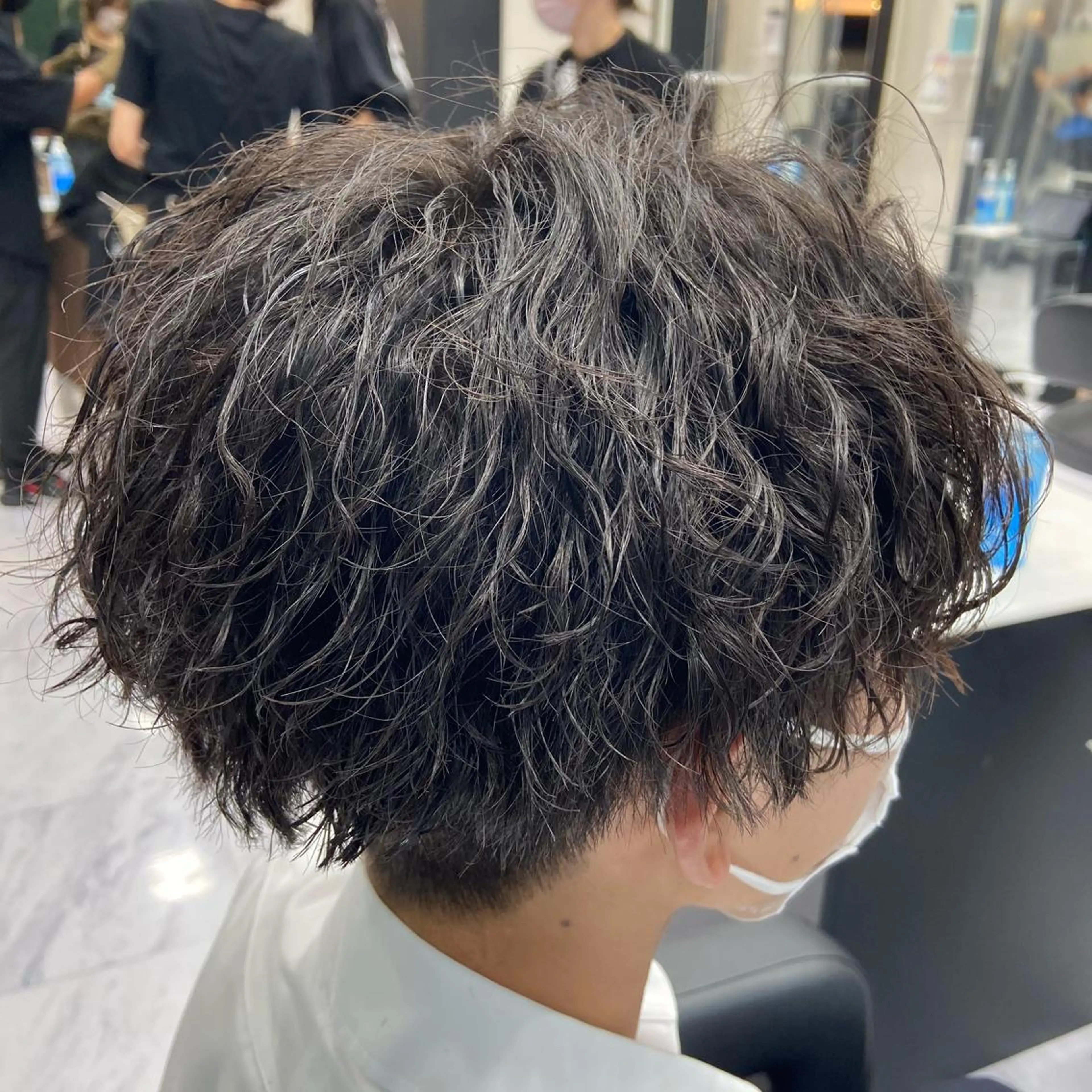 パーマ メンズ メンズパーマ ツイストスパイラルパーマ スパイラルパーマ Luce大宮所属・Luce 杉本のヘアスタイル