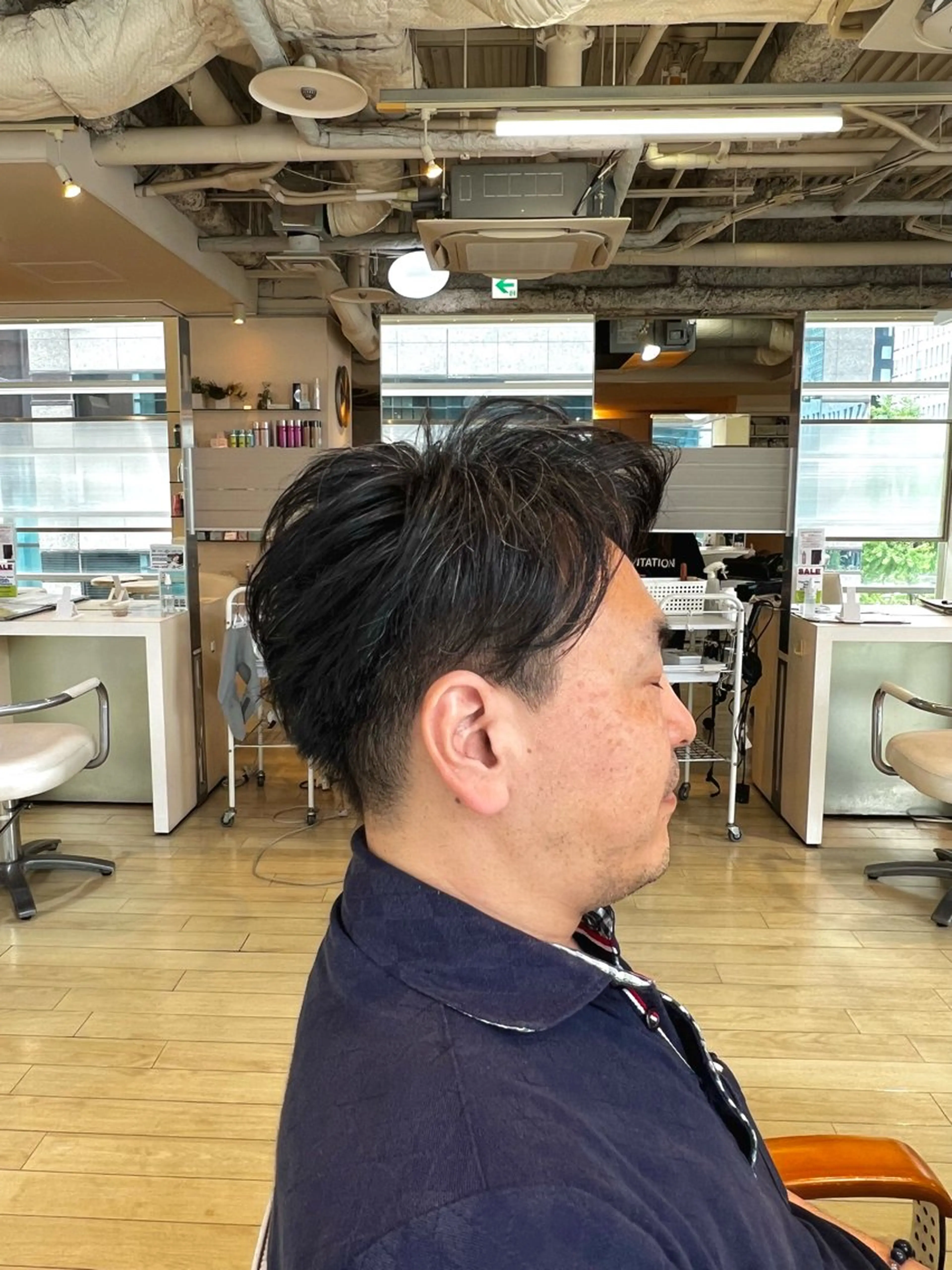 メンズ 田上 斗空 モデル募集✂️のヘアスタイル