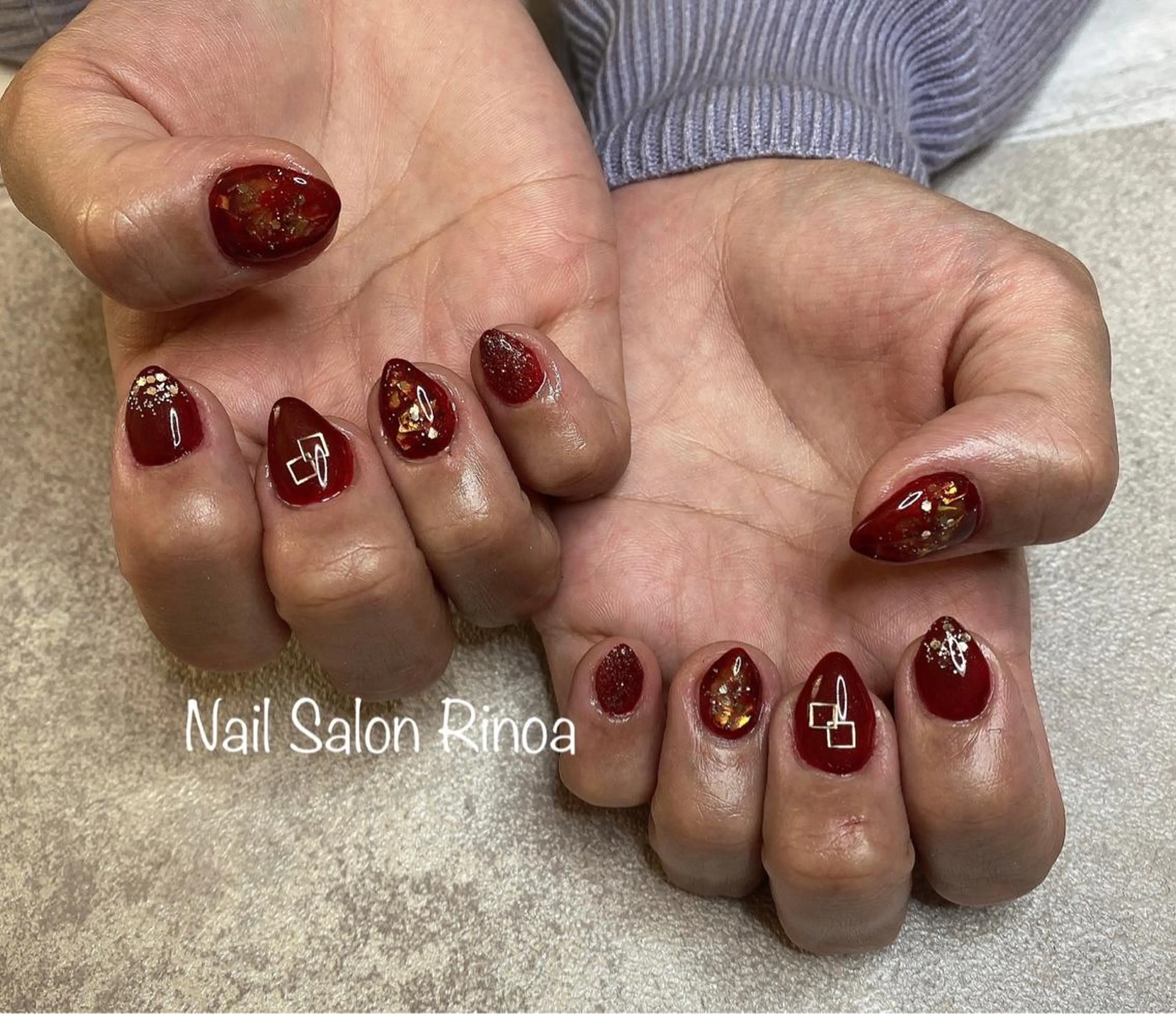 ネイル Nail Salon Rinoaのネイルデザイン
