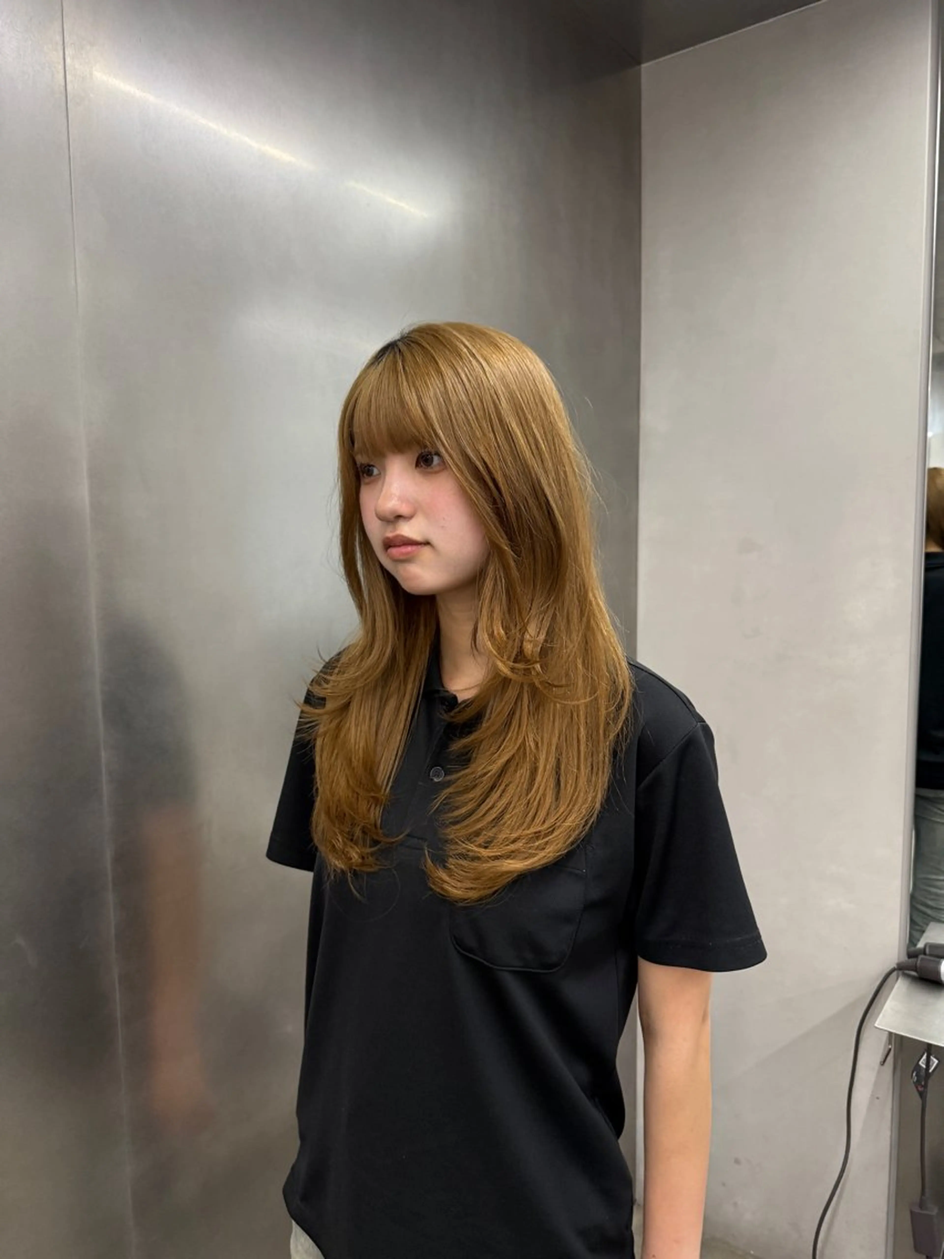 ロング カット ITSUKI/ 海外×韓国レイヤーのヘアスタイル