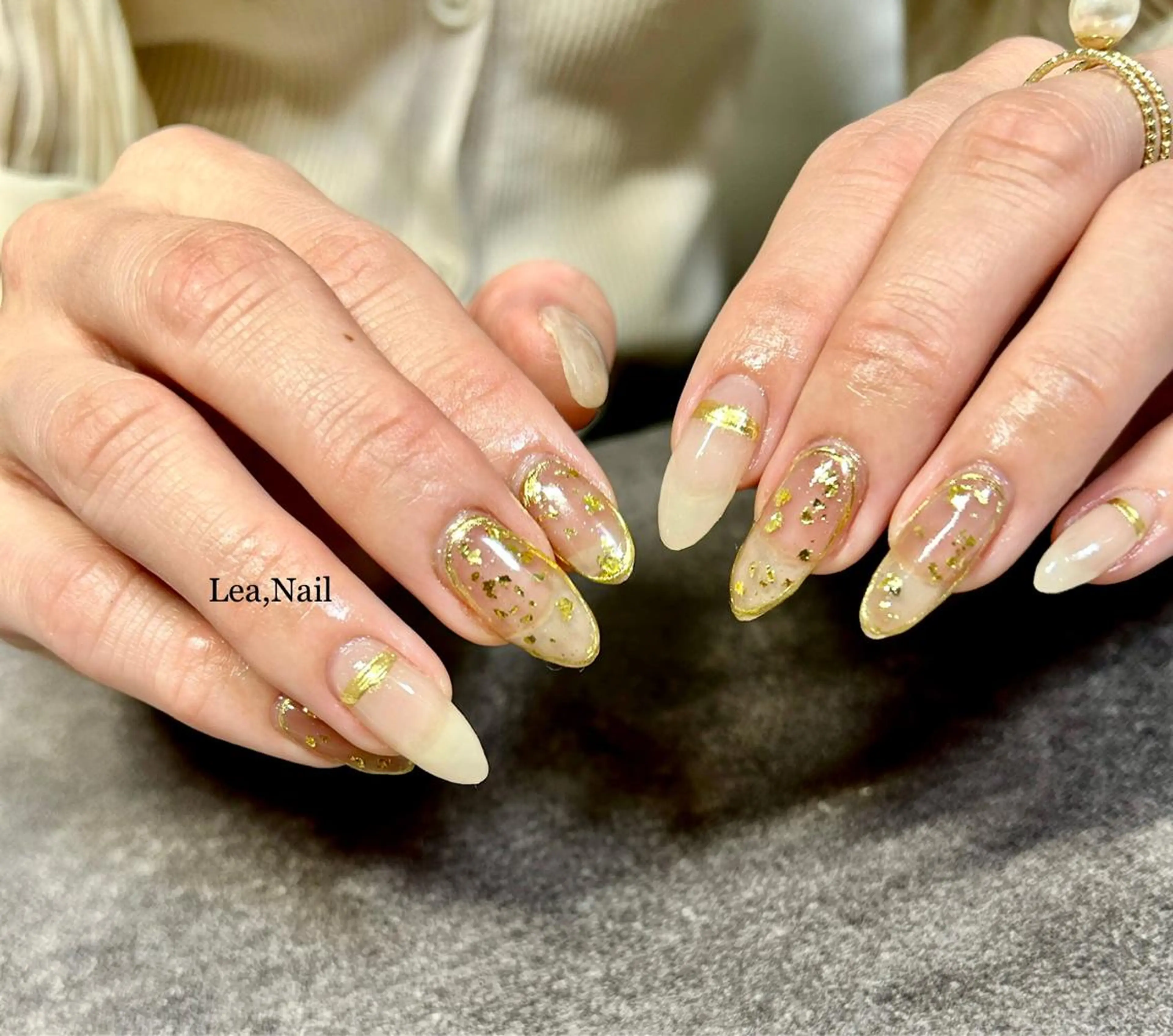 ネイル ハンドネイル Lea,Nail所属・松橋 愛のネイルデザイン