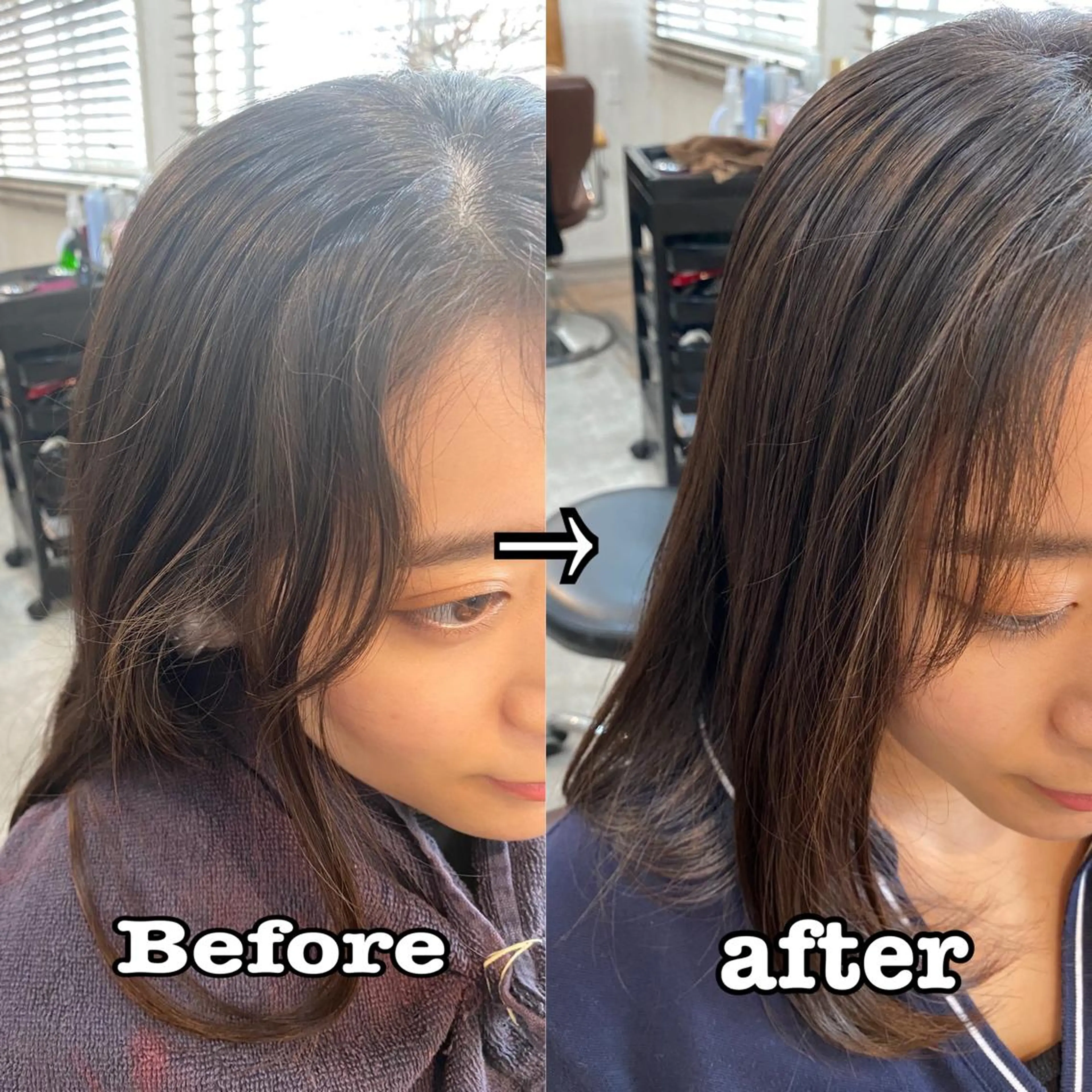 ロング [店長]加地 峻のヘアスタイル