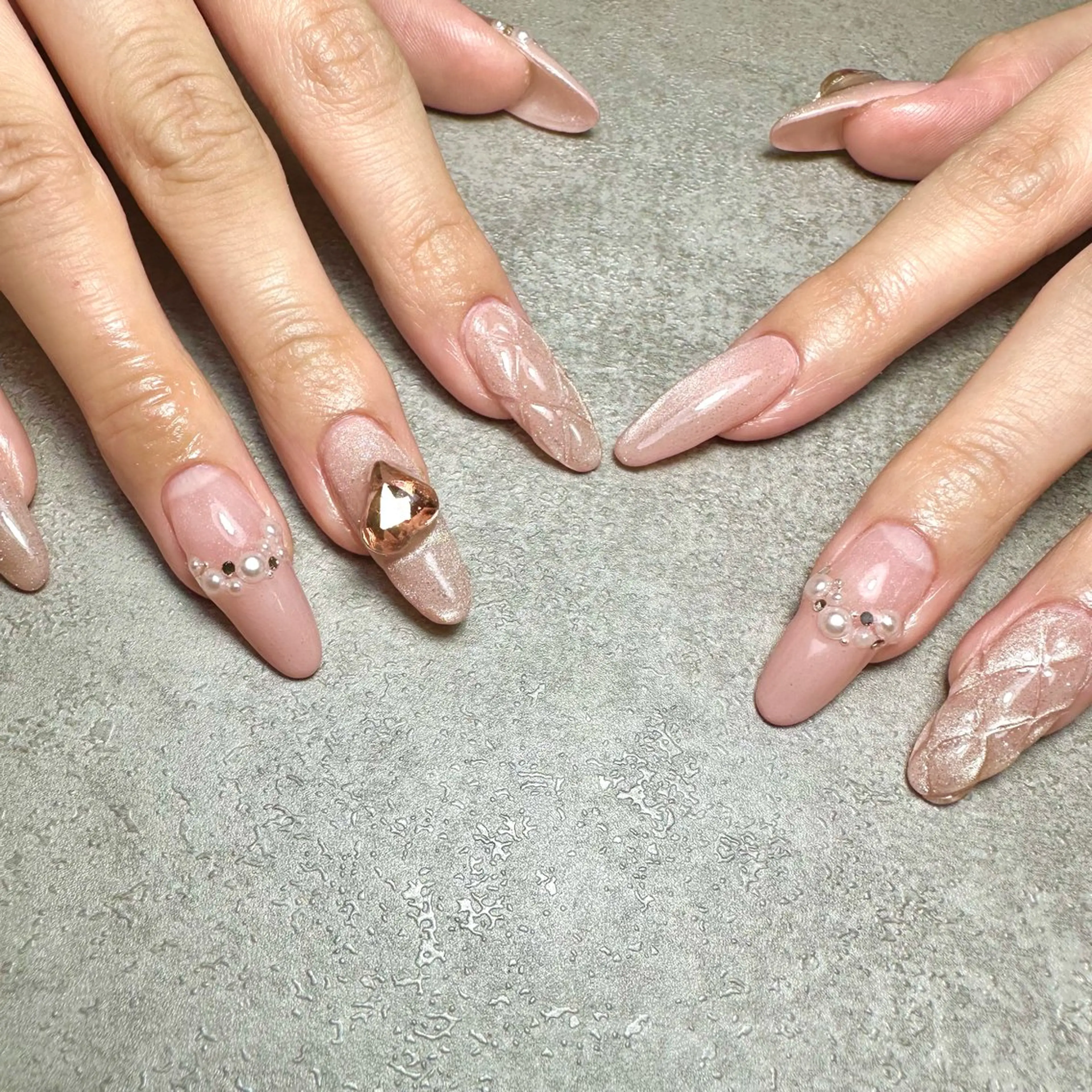 ネイル ハンドネイル フットネイル GéRanium Harukaのネイルデザイン