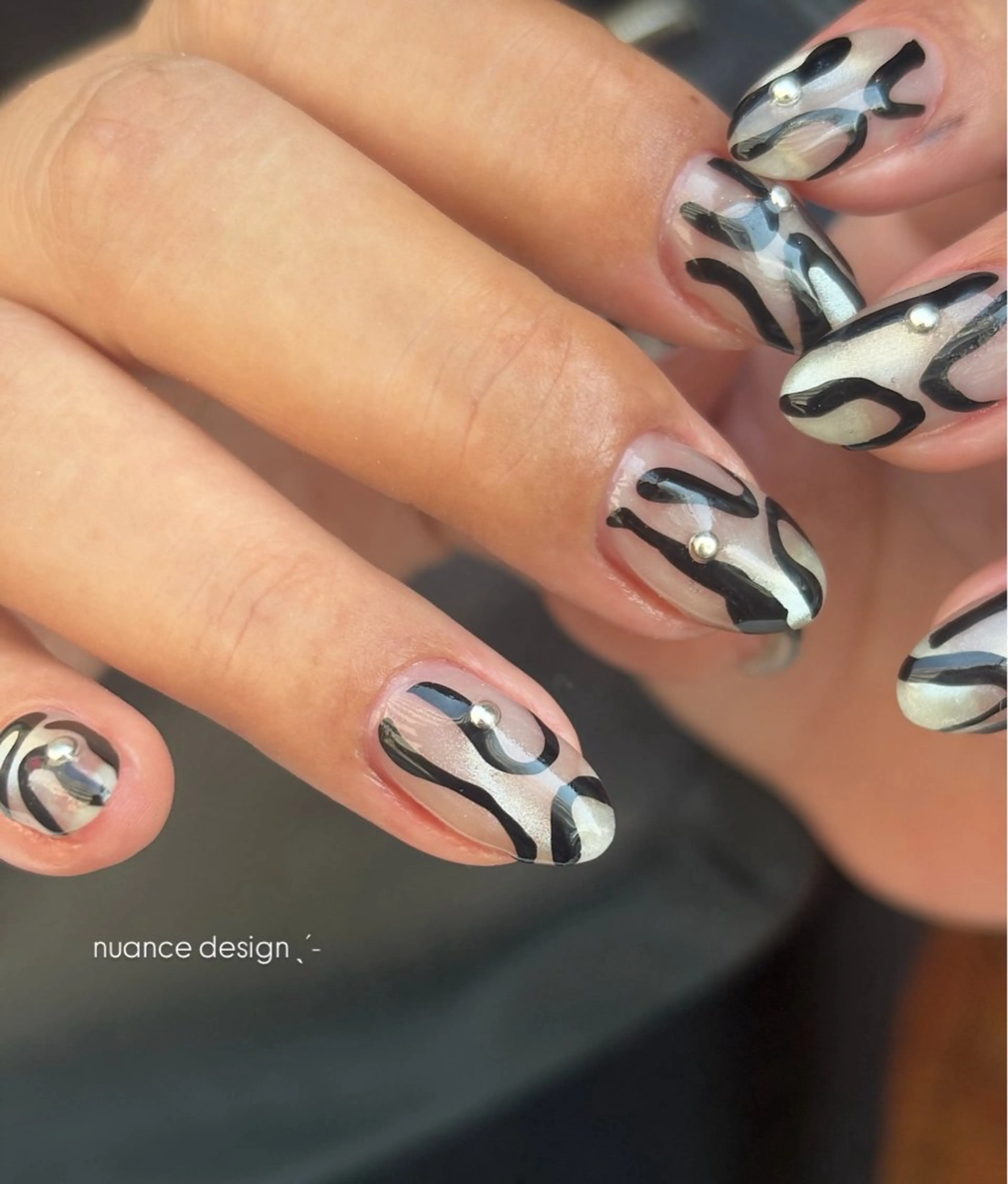 ネイル ハンドネイル 𝗿𝗶𝗰𝗼 ˎˊ˗のネイルデザイン