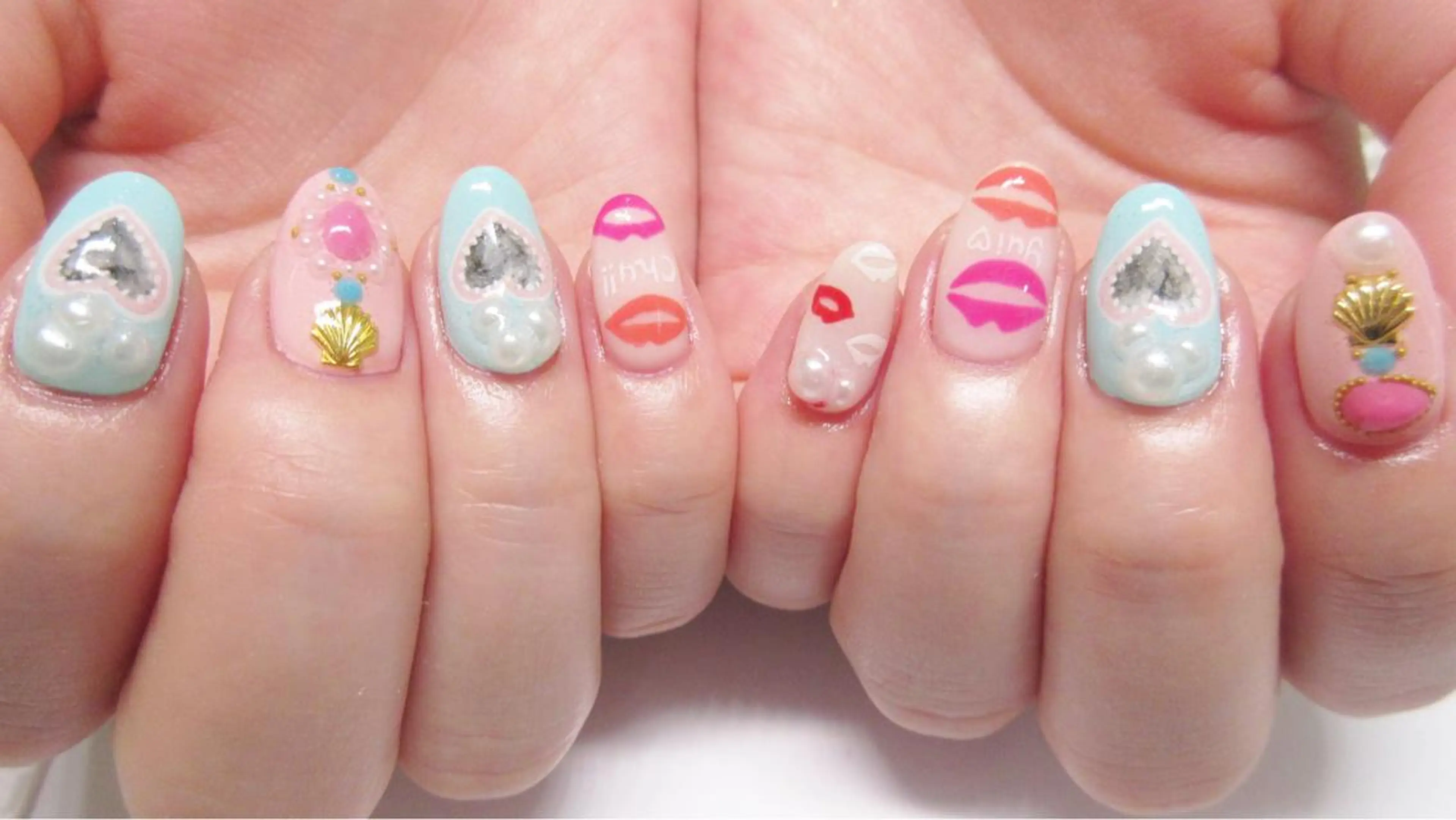 ネイル nail salon en familleのネイルデザイン