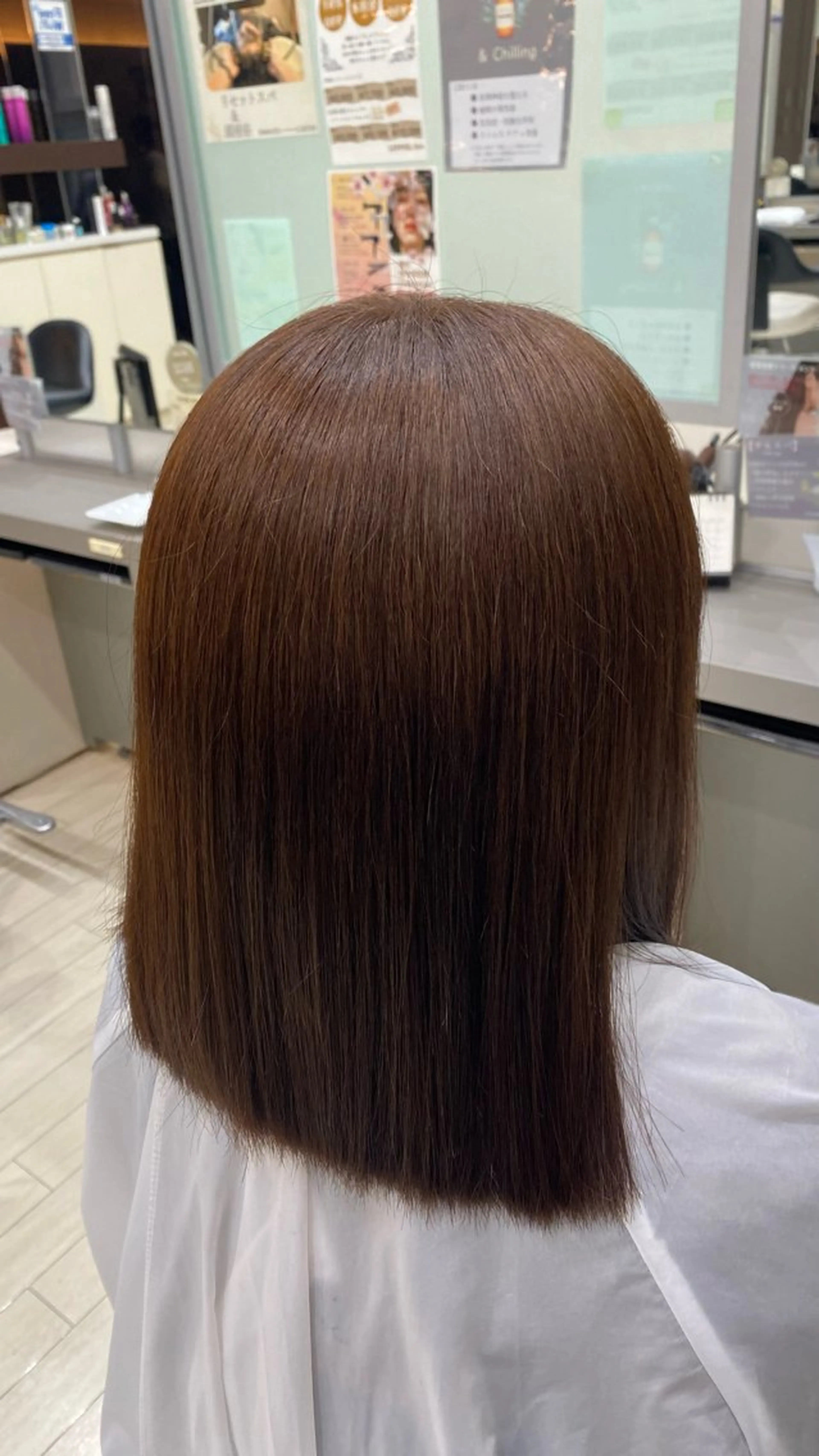 ミディアム トリートメント ヘアカラー トリートメント LIPPUL tre所属・藤原 優心のヘアスタイル