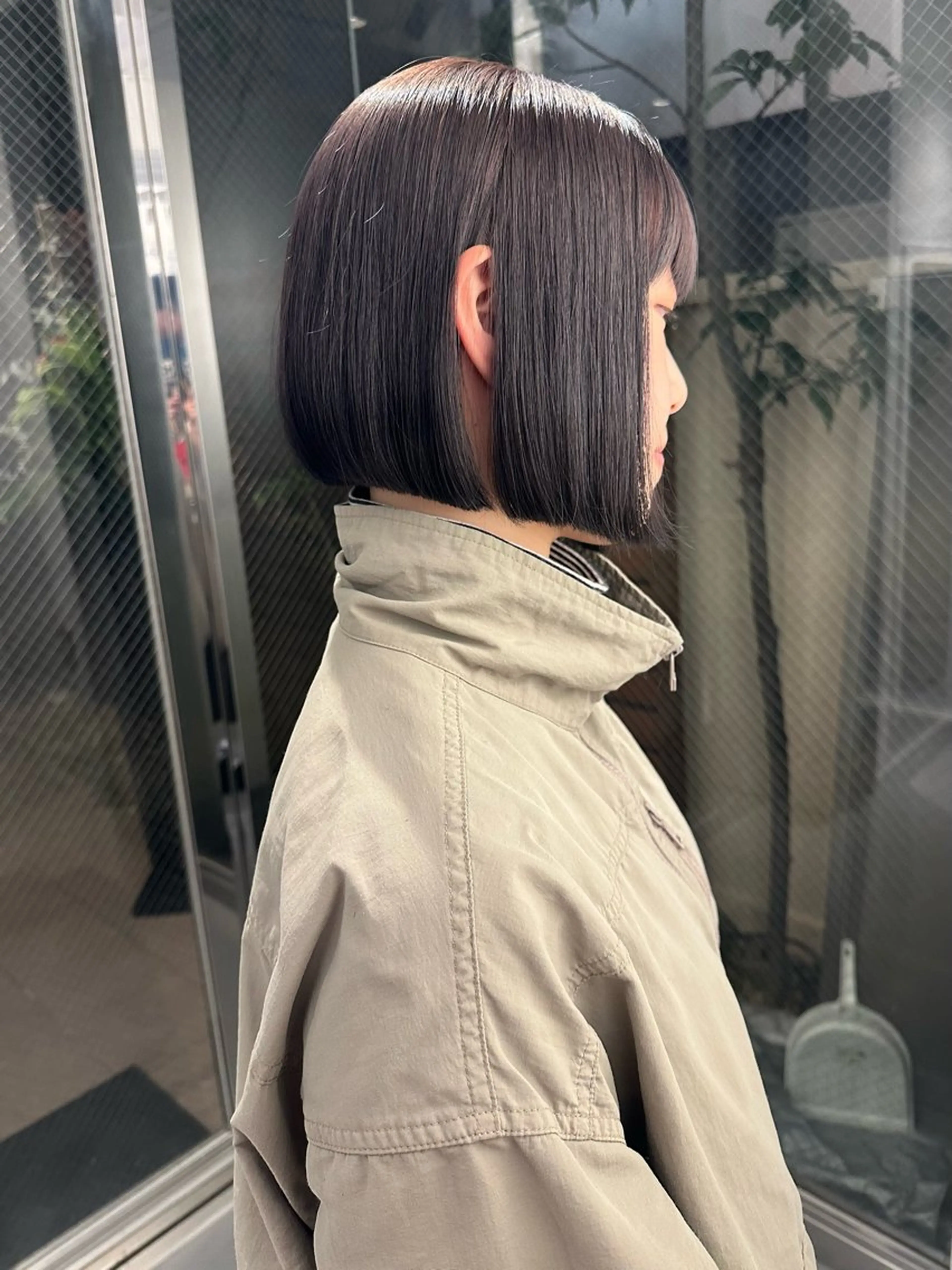 ミディアム ボブ/似合わせカット /ニュアンスカラーのヘアスタイル