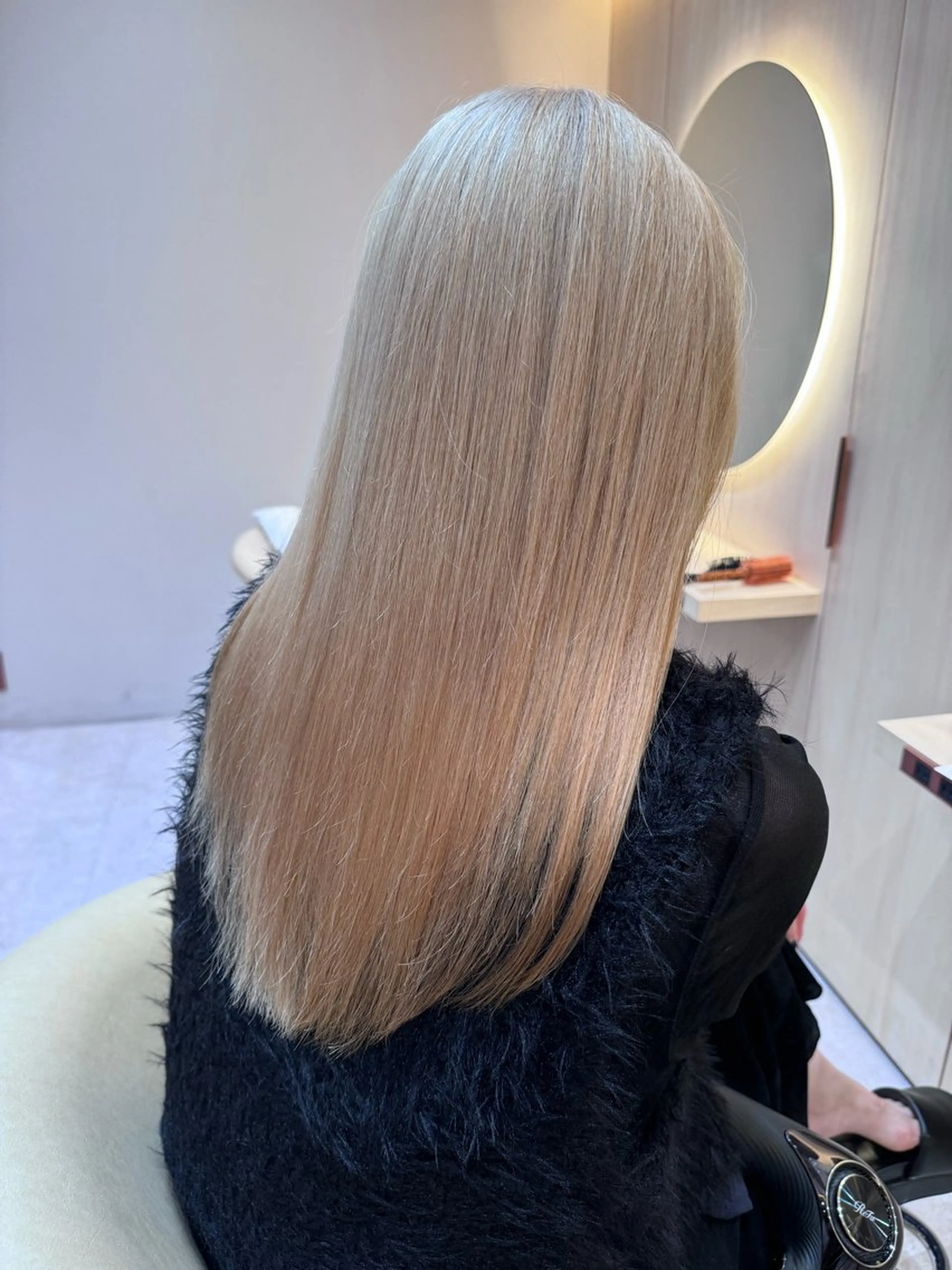 ロング カット ヘアカラー 🩵縮毛矯正・ボブ 岩原朋也🩵のヘアスタイル