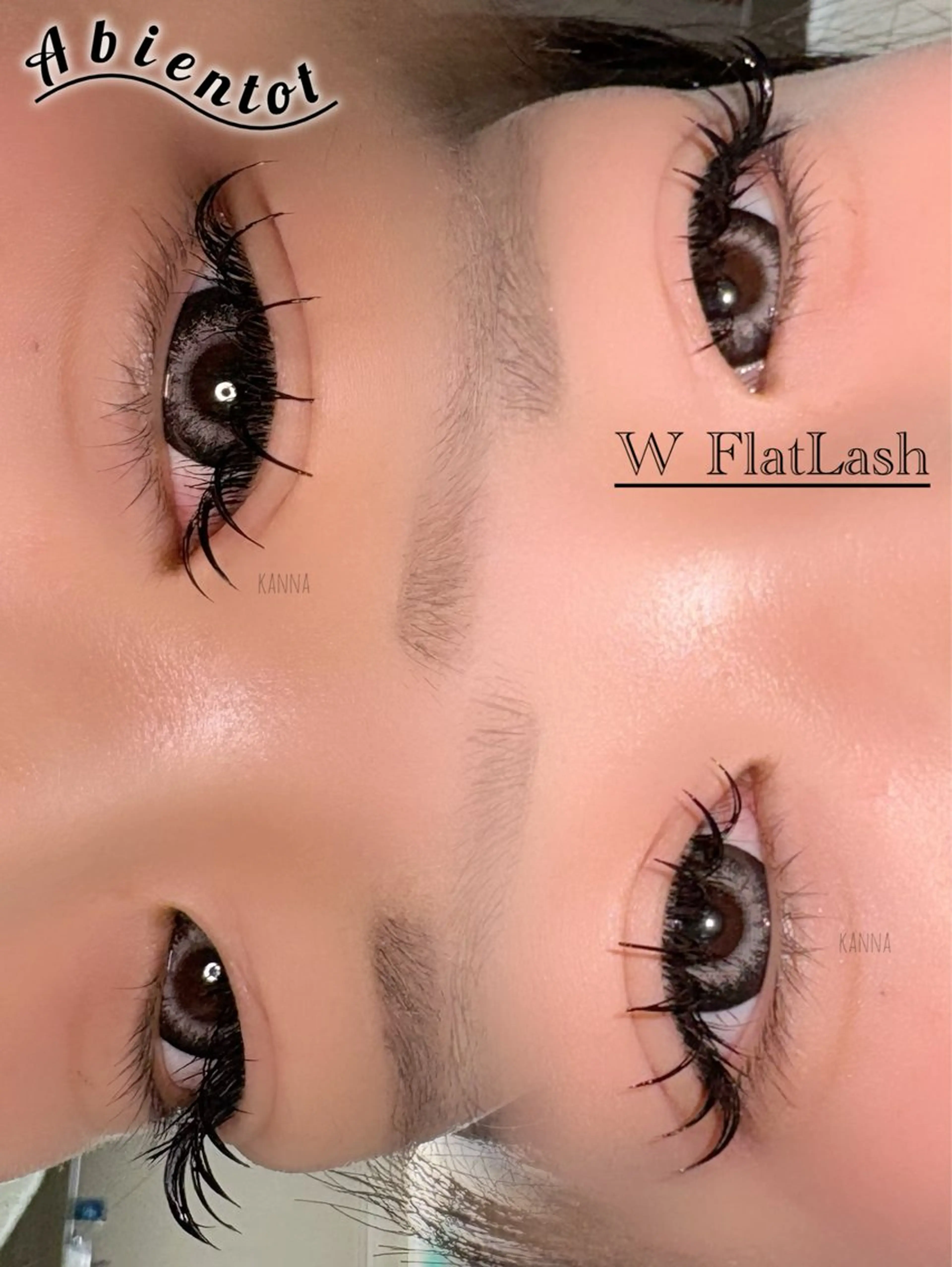 マツエク・マツパ Abientot Kannaのマツエク・マツパデザイン