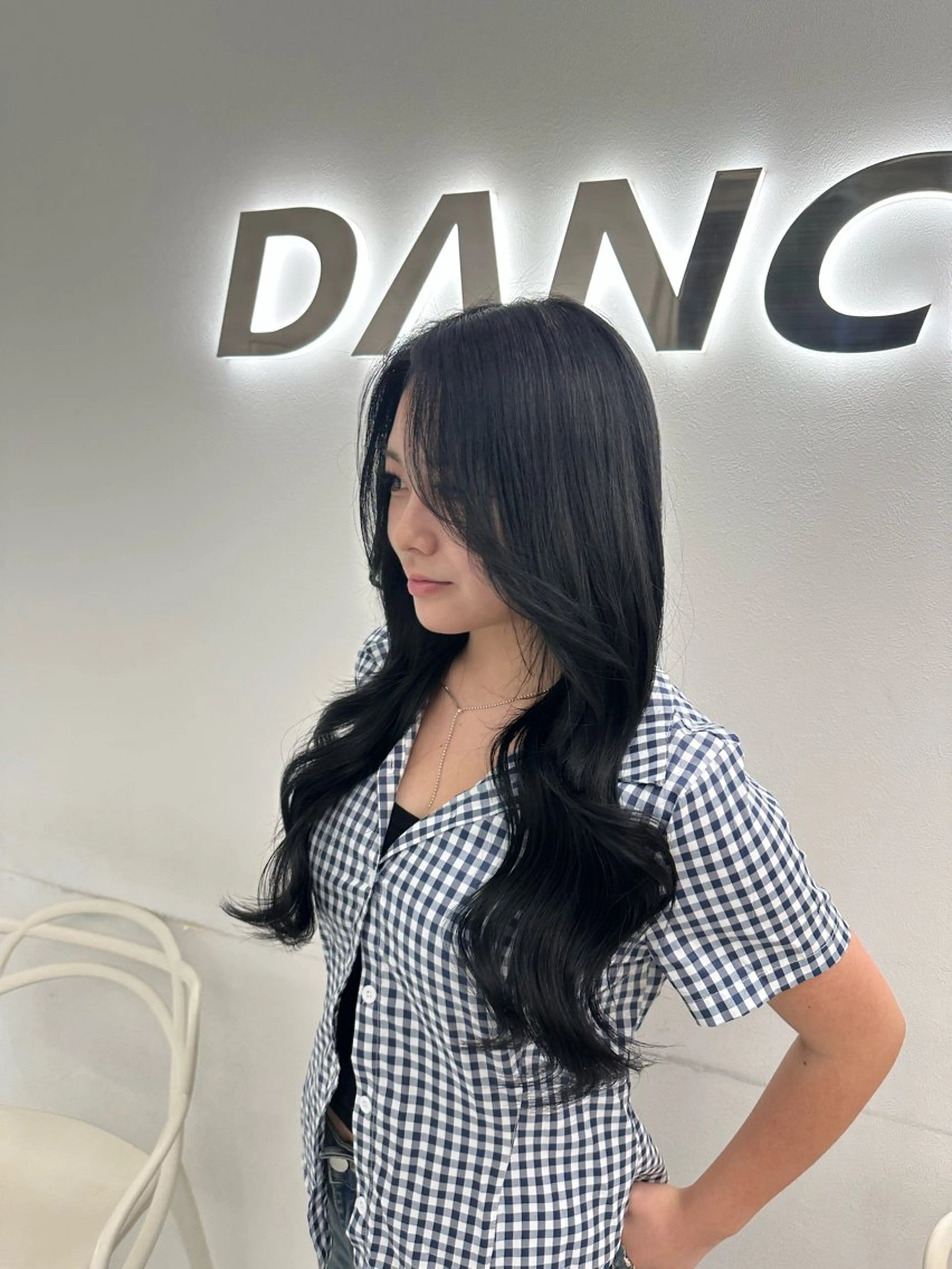 カラー ヘアカラー 透ける透明感カラー 🤍anju🎀のヘアスタイル