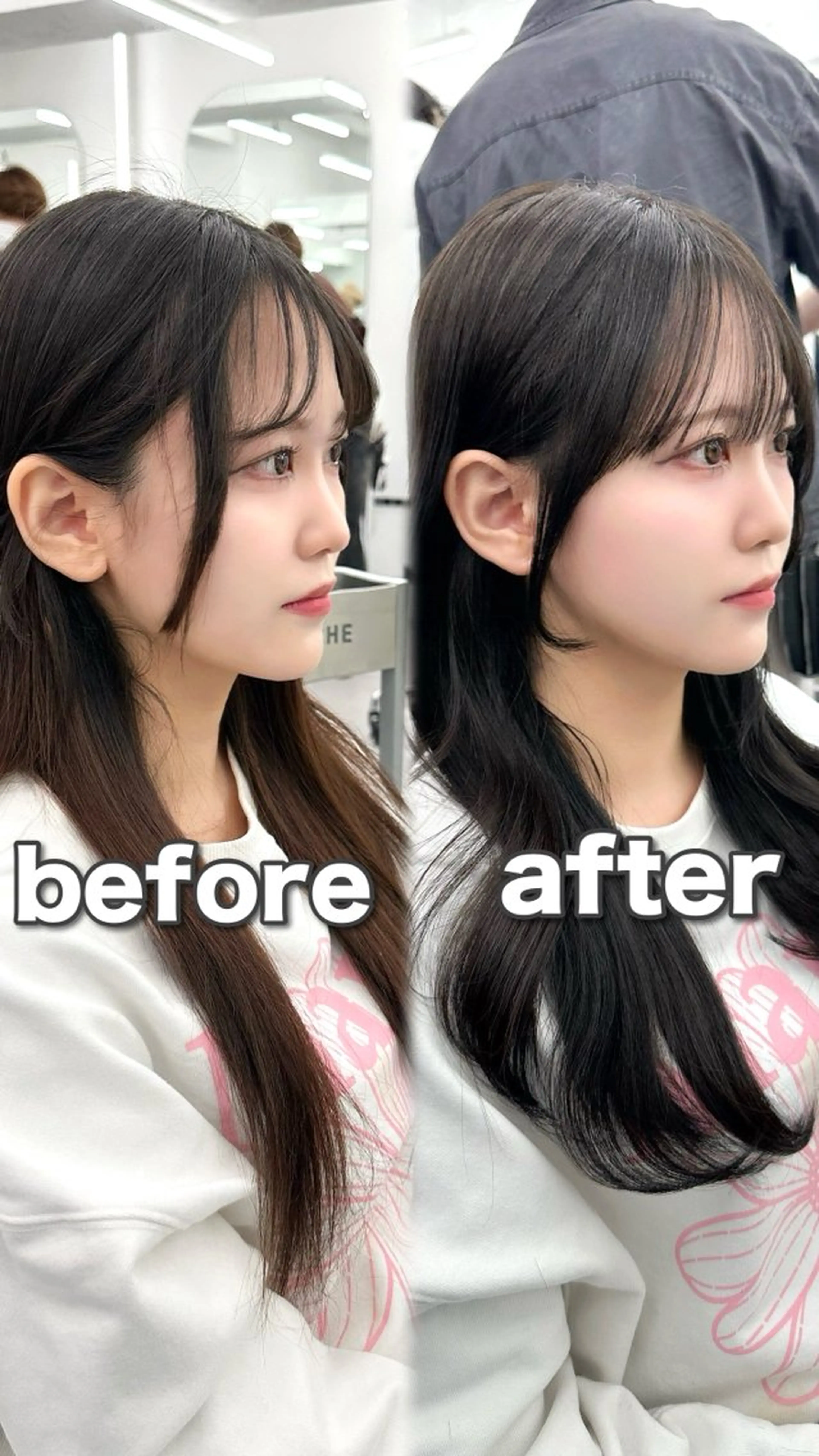 セミロング カラー メンズ メンズ韓国風 透明感カラー 韓国風ヘア レイヤーカット カット ヘアカラー トリートメント ヘッドスパ ヘアセット 前髪顔まわりカット 🌈中村海聖のヘアスタイル