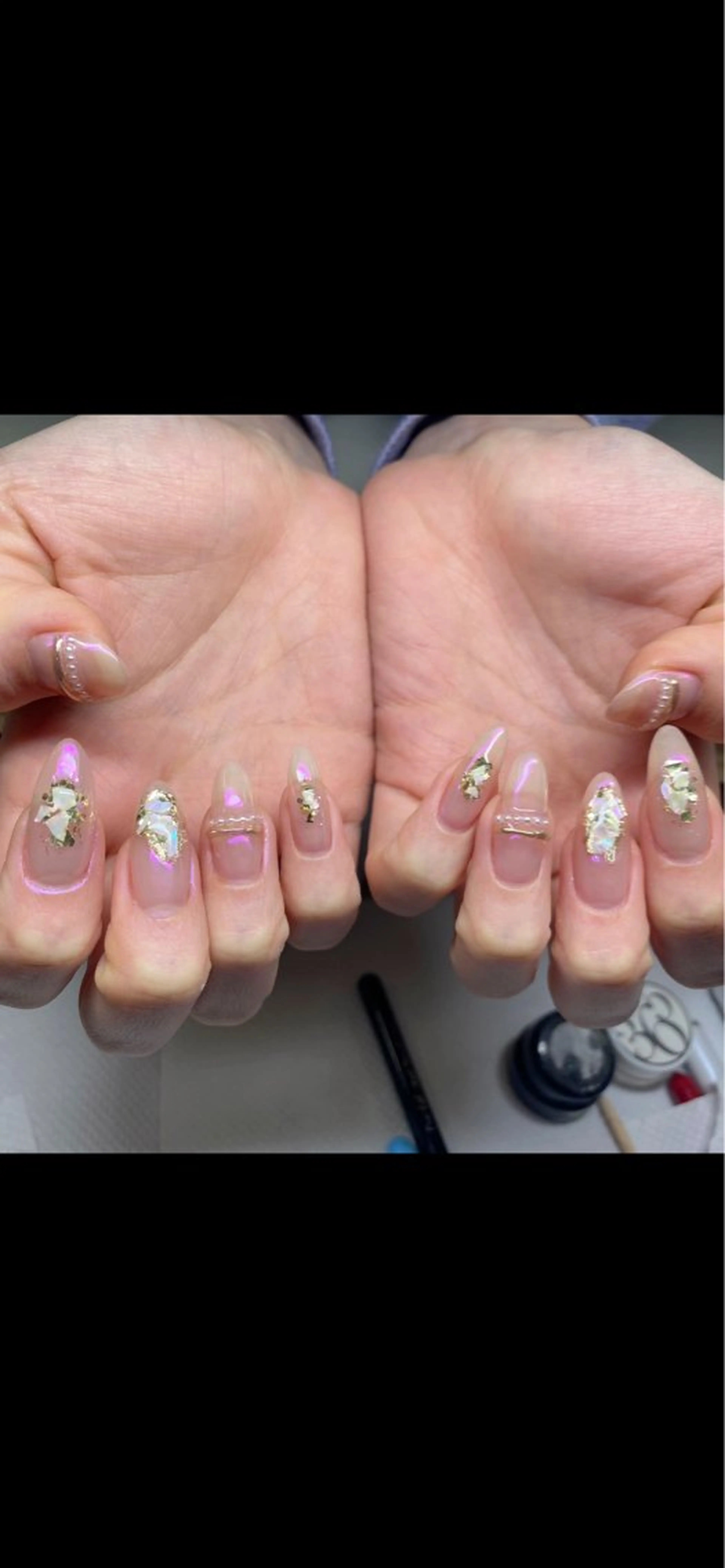 カラー 宇 田川のネイルデザイン