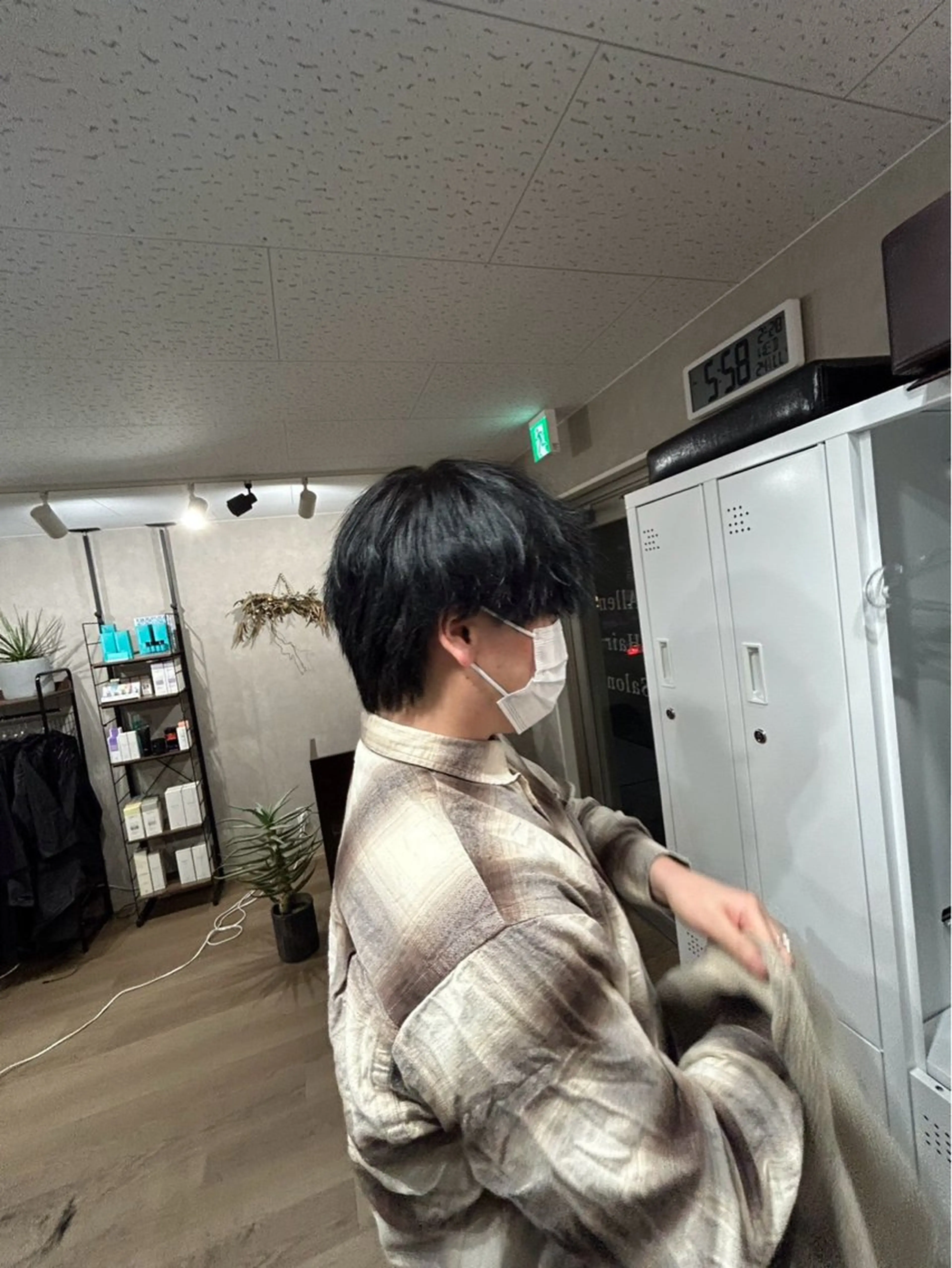 メンズ 山田 誠也のヘアスタイル