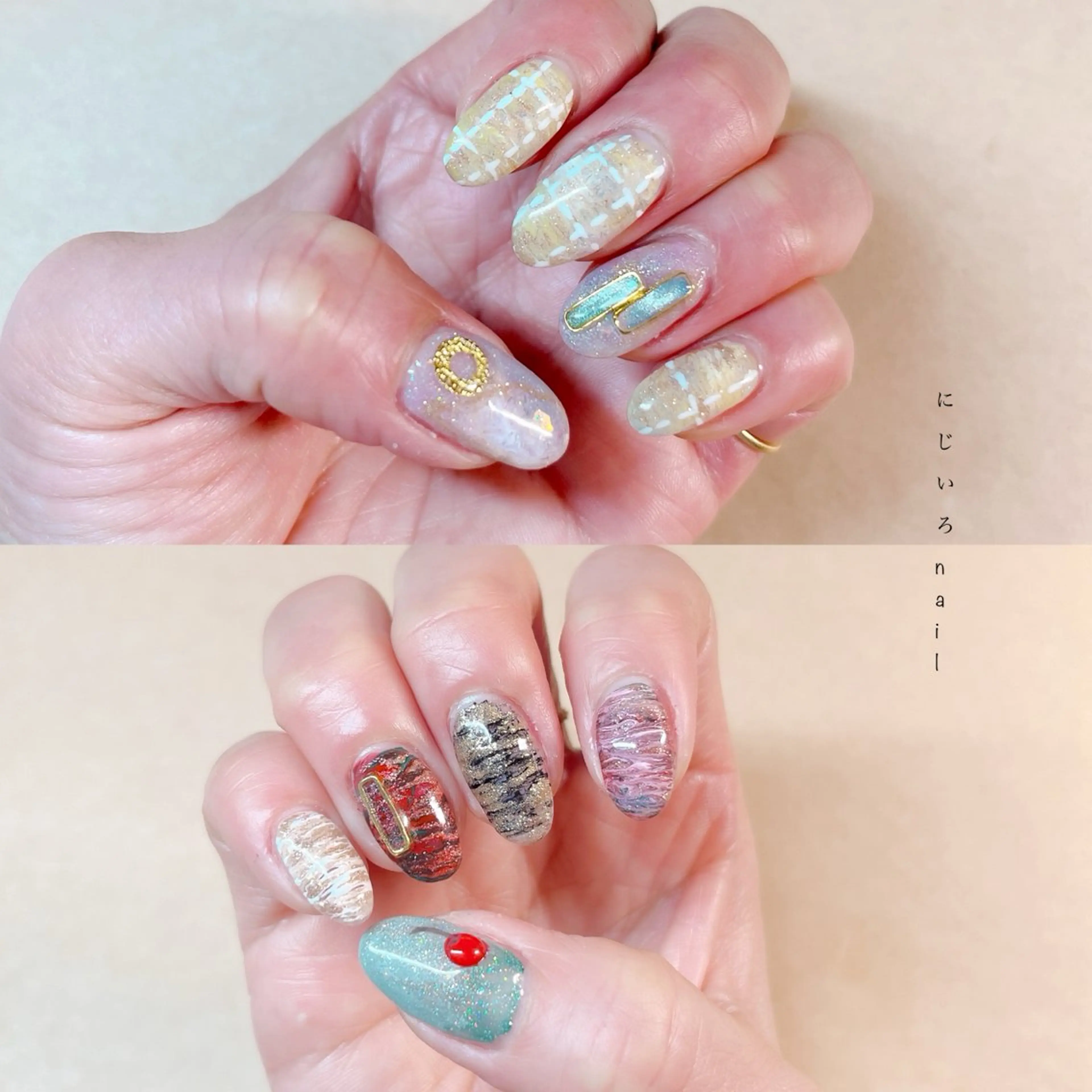 ネイル にじいろ nailのネイルデザイン