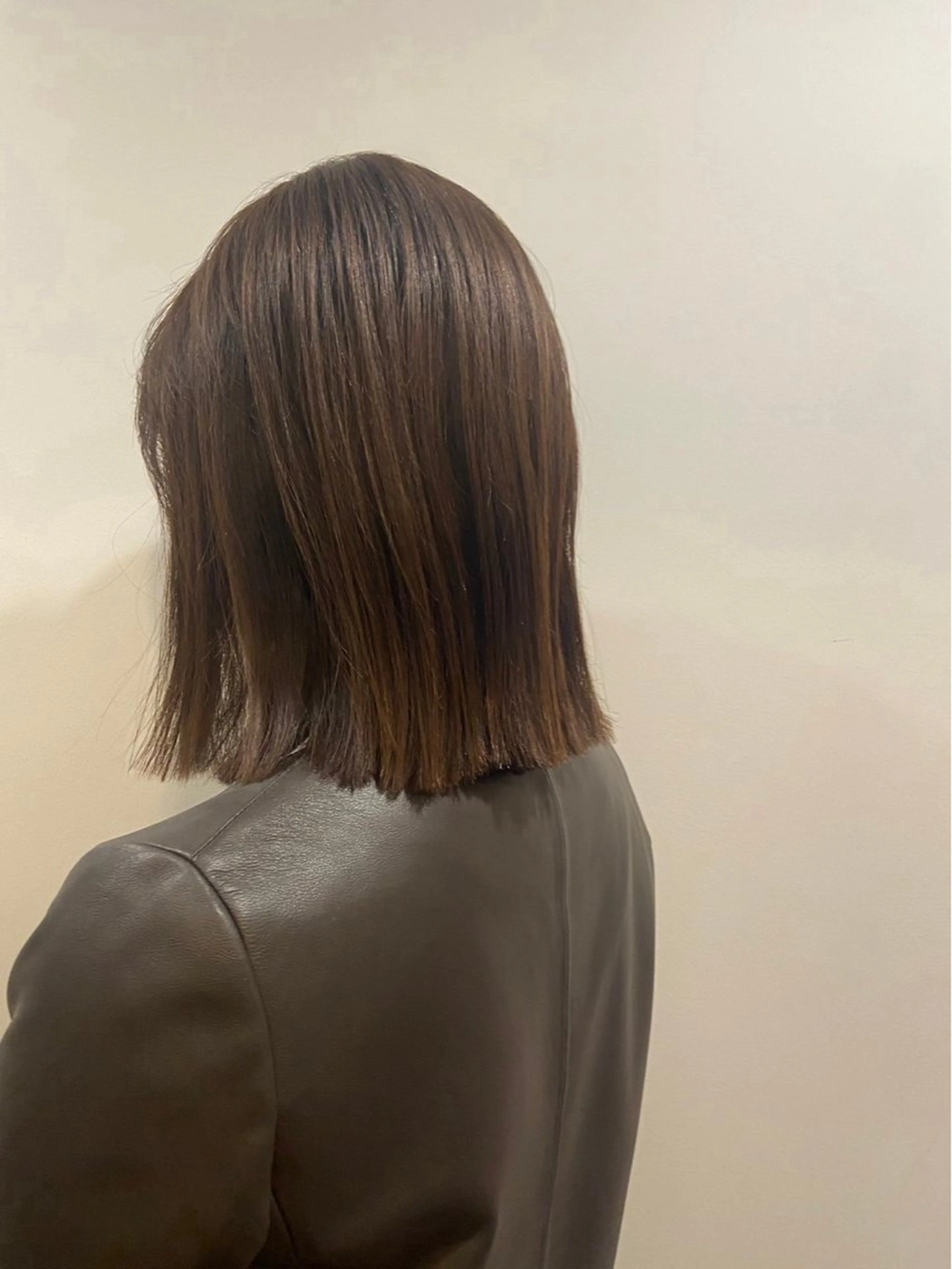 ミディアム アオイ/透明感カラー レイヤー🌙のヘアスタイル