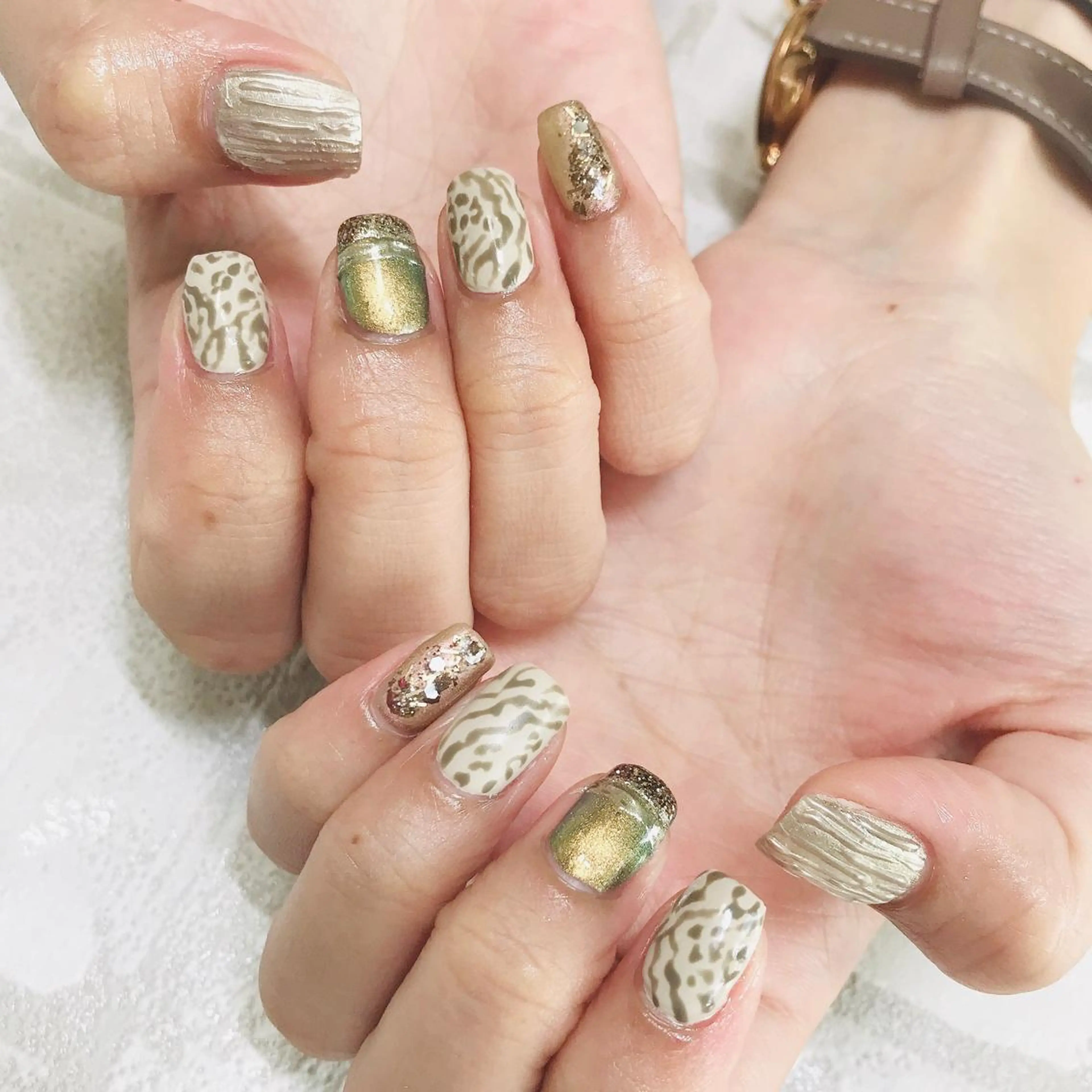 ネイル アニマル柄 マットネイル private salon G所属・goto yoshikoのその他イメージ