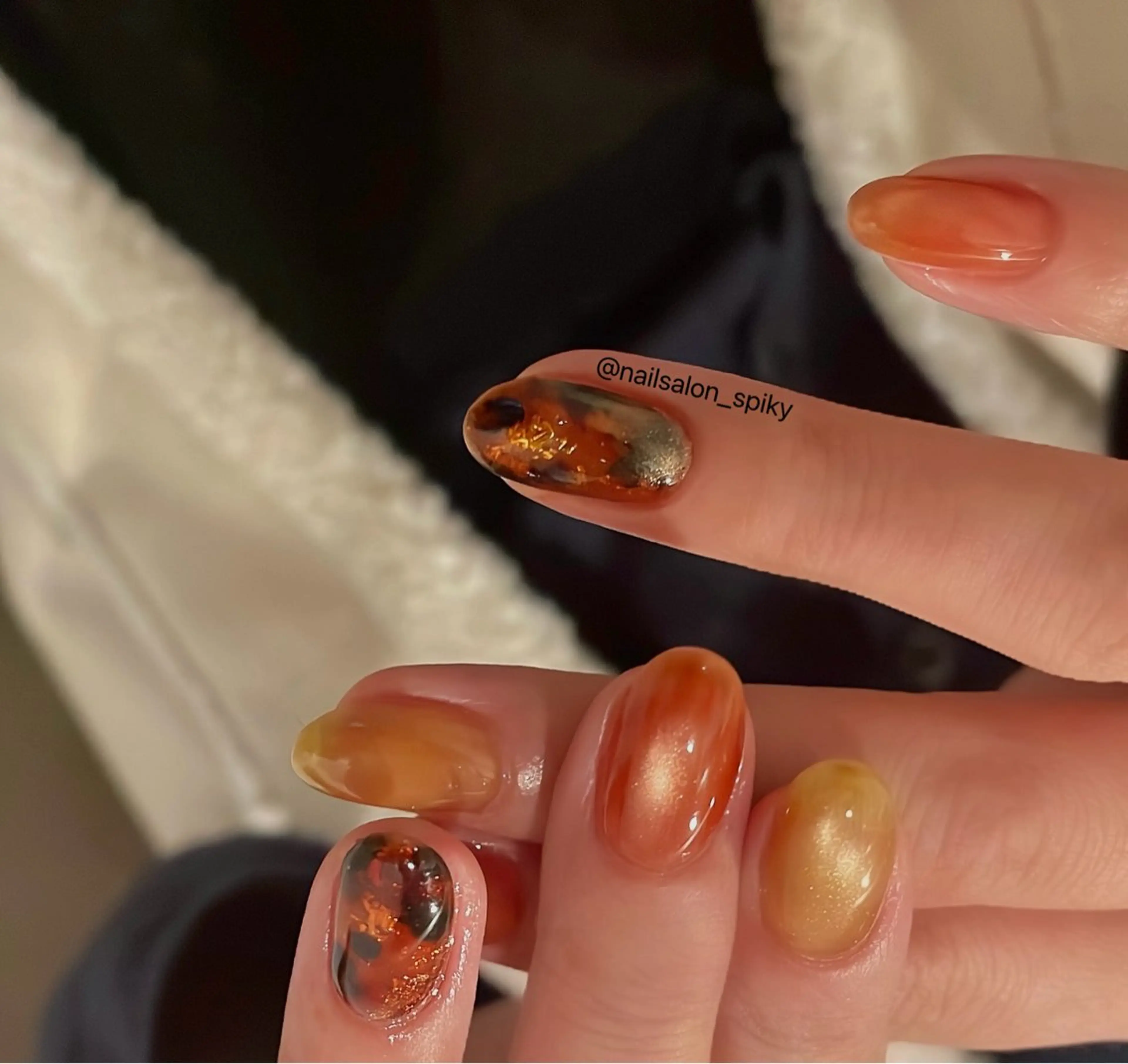 ネイル Spiky とうげ ふうかのネイルデザイン