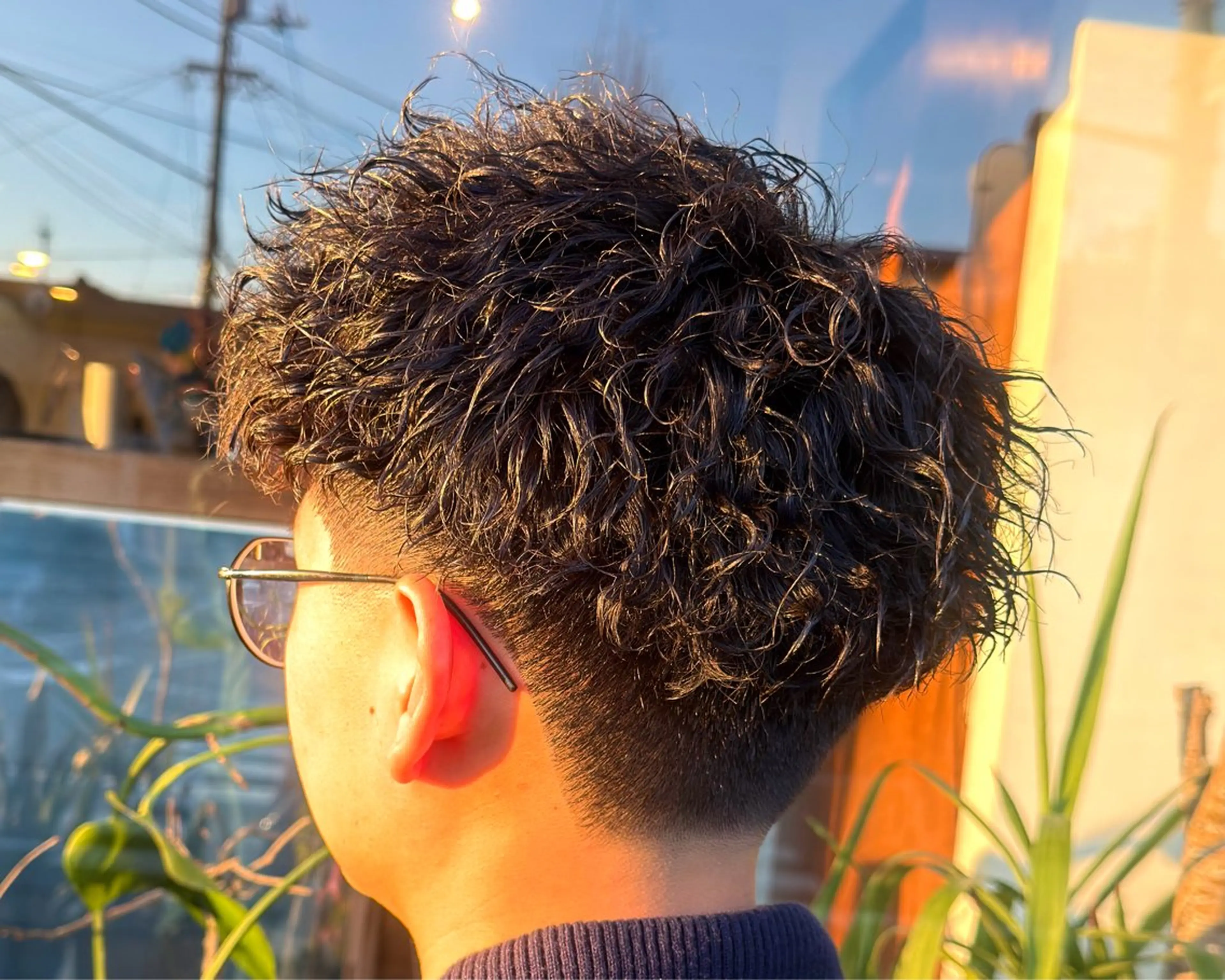 ミディアム カット パーマ 谷口 悠生のヘアスタイル